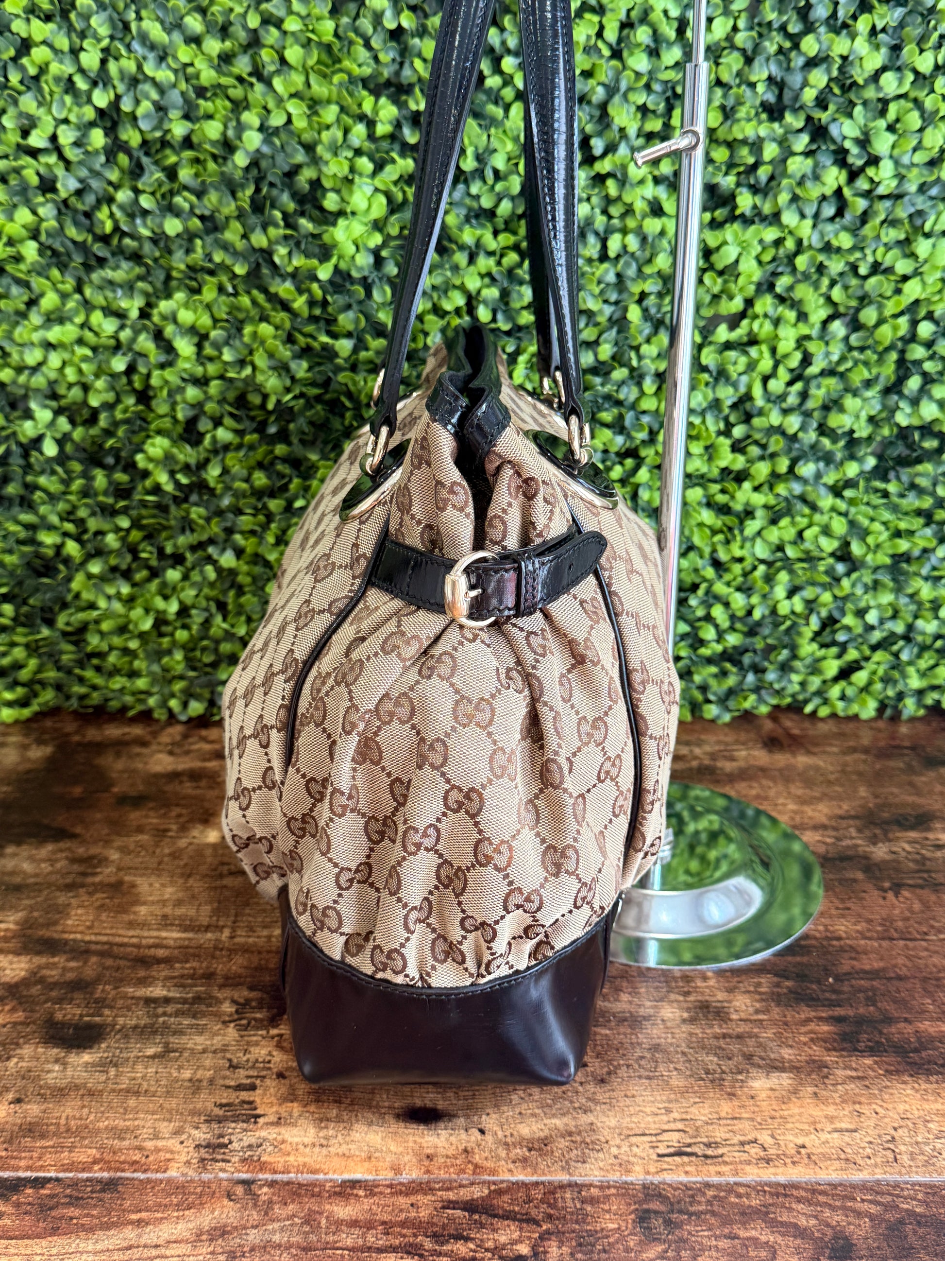 Gucci GG Canvas Full Moon Tote