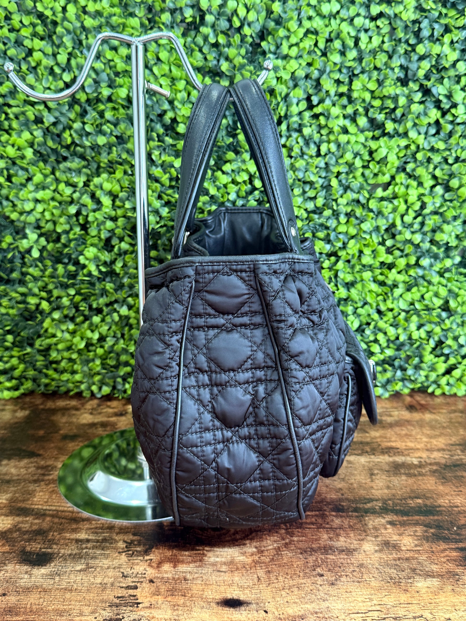 Christian Dior Charming Lock Black Handbag