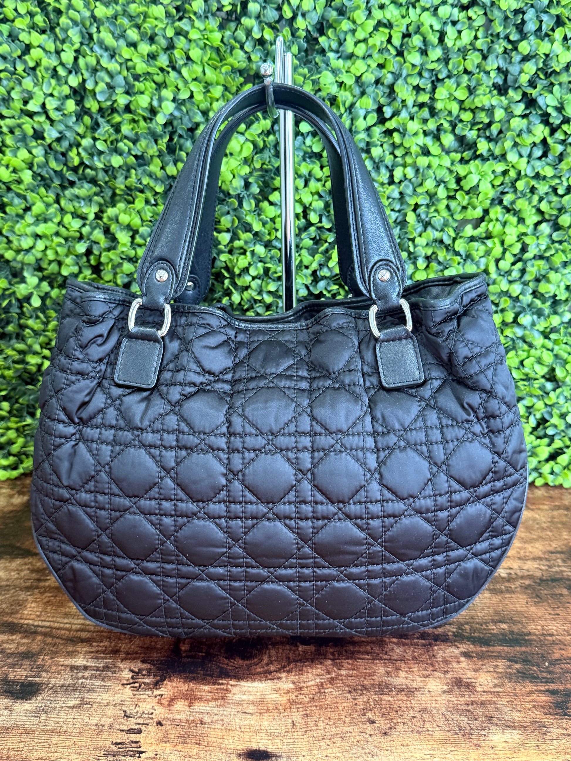 Christian Dior Charming Lock Black Handbag