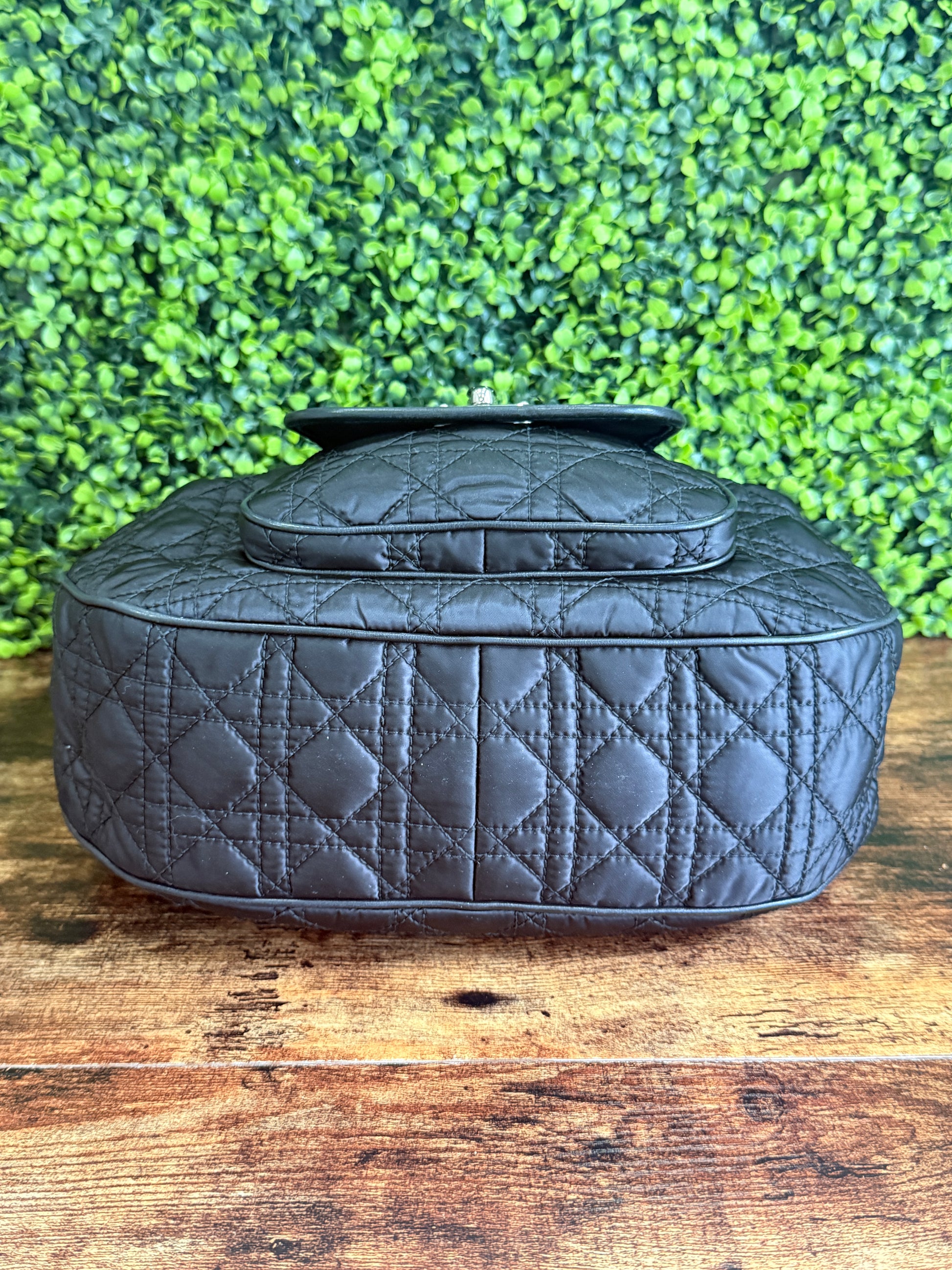 Christian Dior Charming Lock Black Handbag