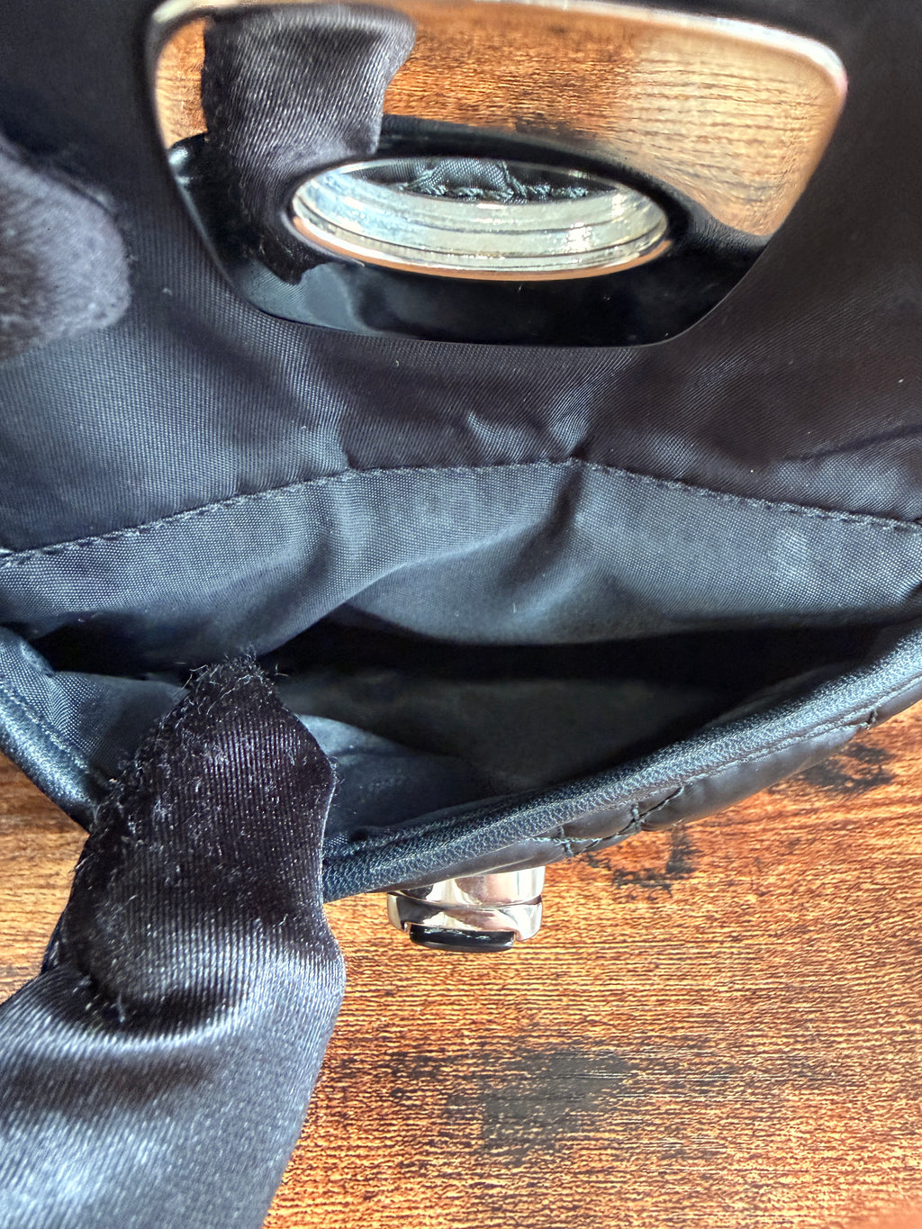 Christian Dior Charming Lock Black Handbag