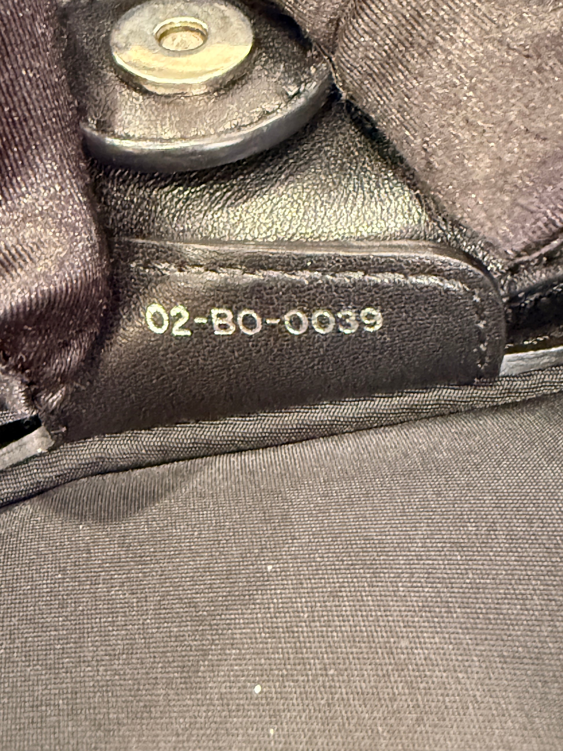 Christian Dior Charming Lock Black Handbag