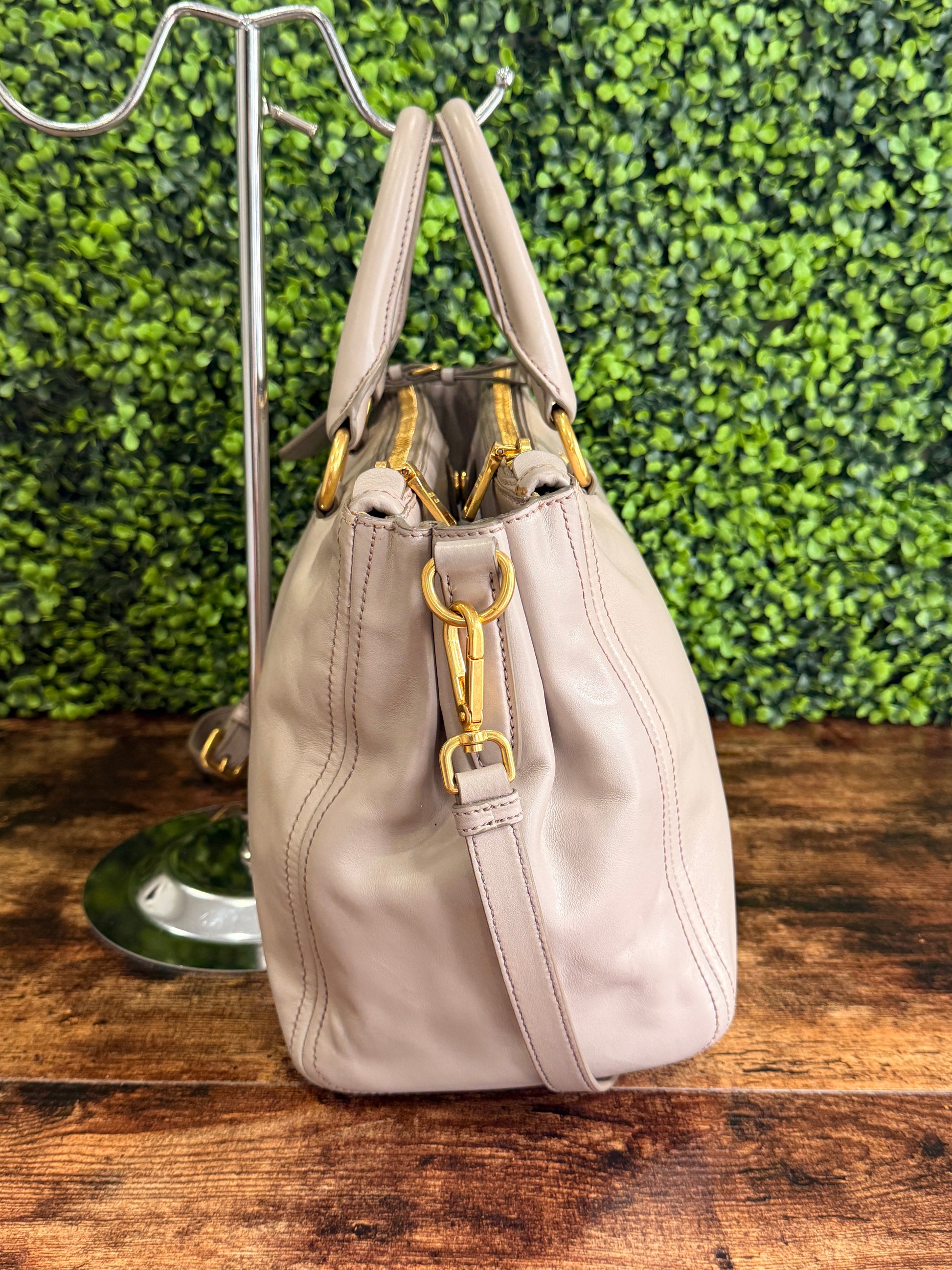 Prada Beige Vitello Daino