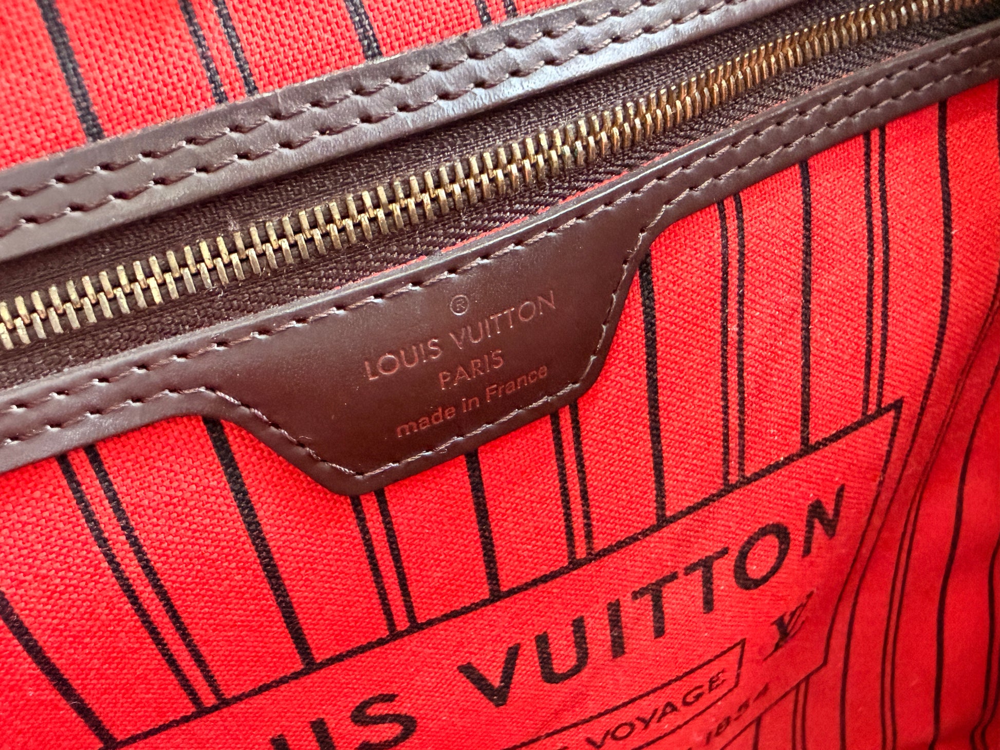 Louis Vuitton Neverfull MM Damier Ebene