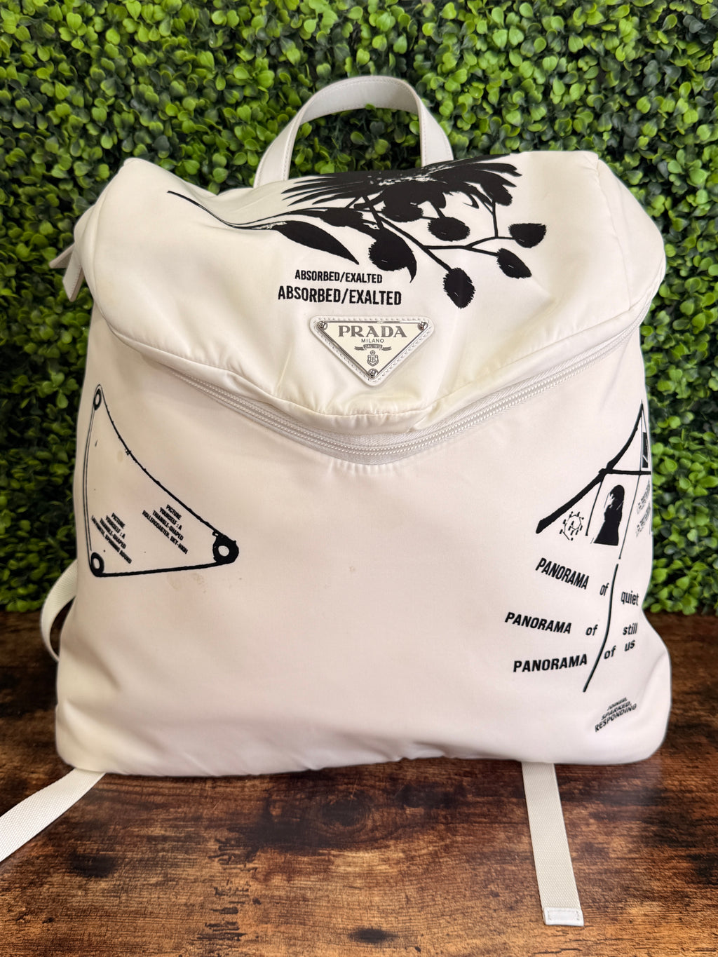 Prada Tessuto Nylon Signaux Backpack