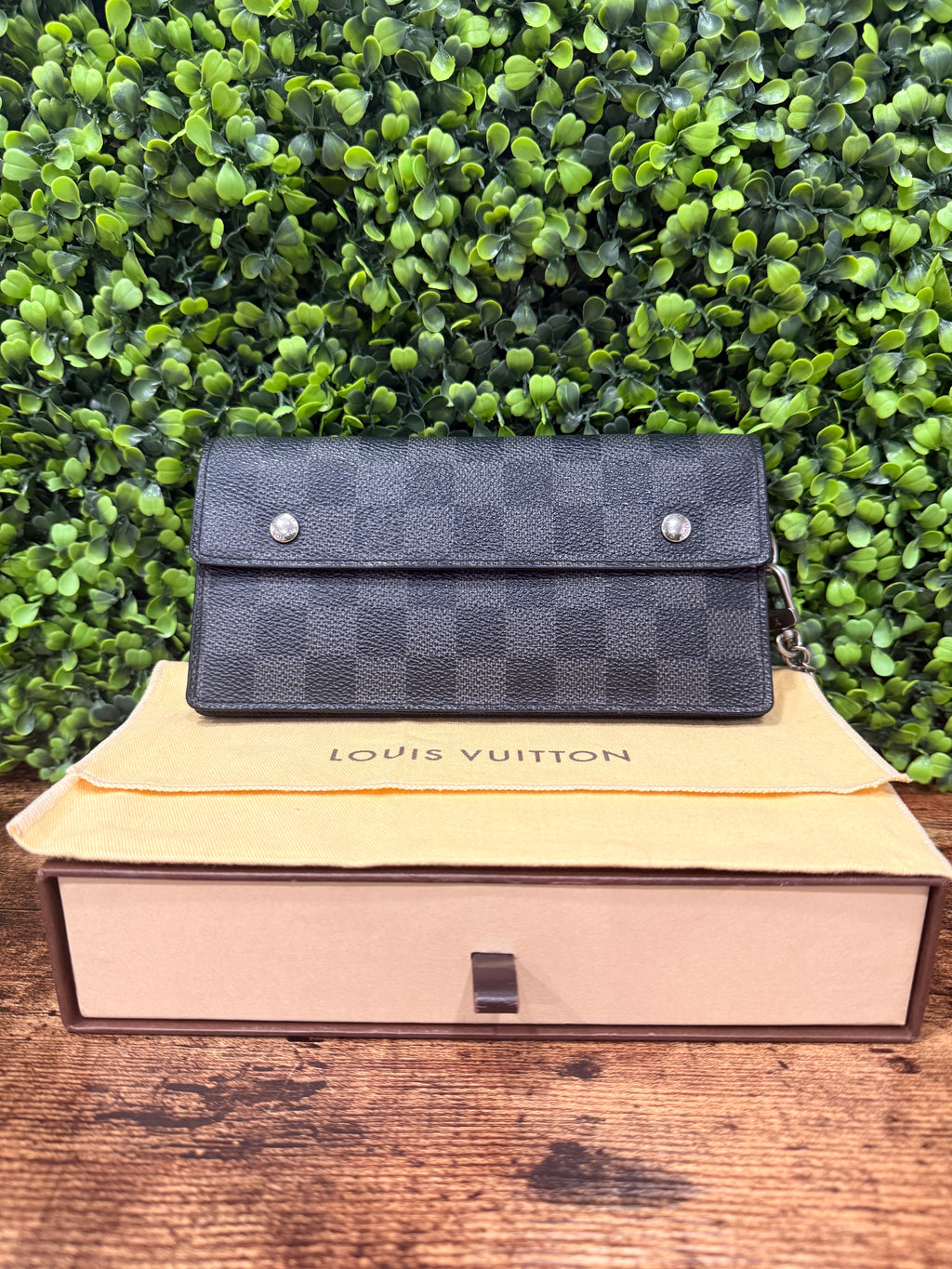 Louis Vuitton Damier Graphite Accordion Wallet