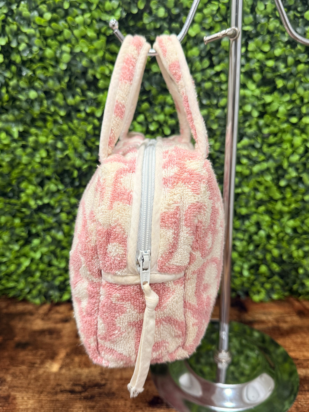 Dior Trotter Pink Pyle Handbag