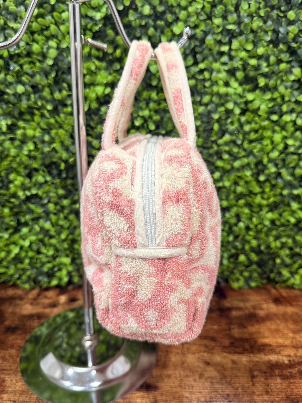 Dior Trotter Pink Pyle Handbag