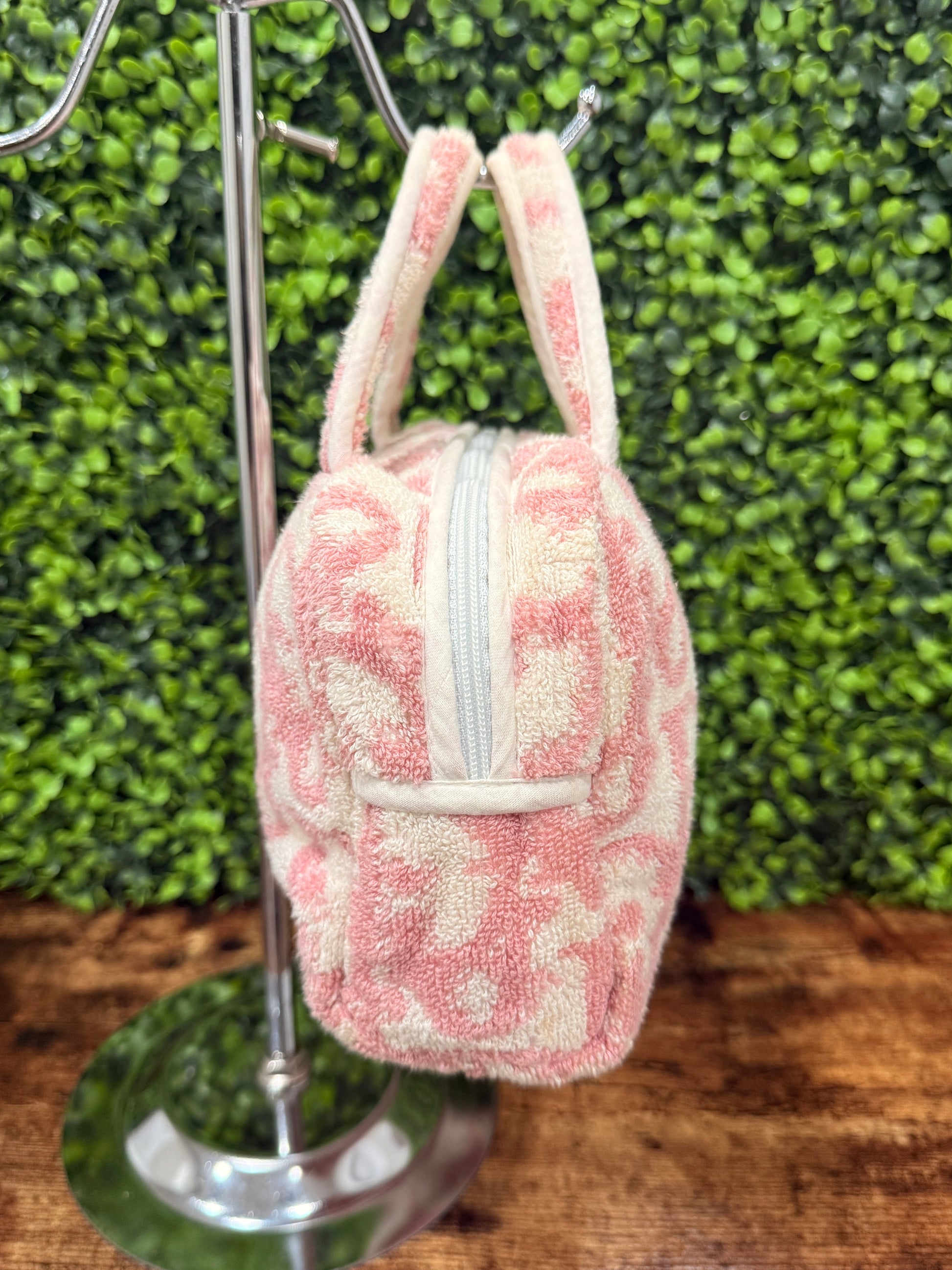 Dior Trotter Pink Pyle Handbag