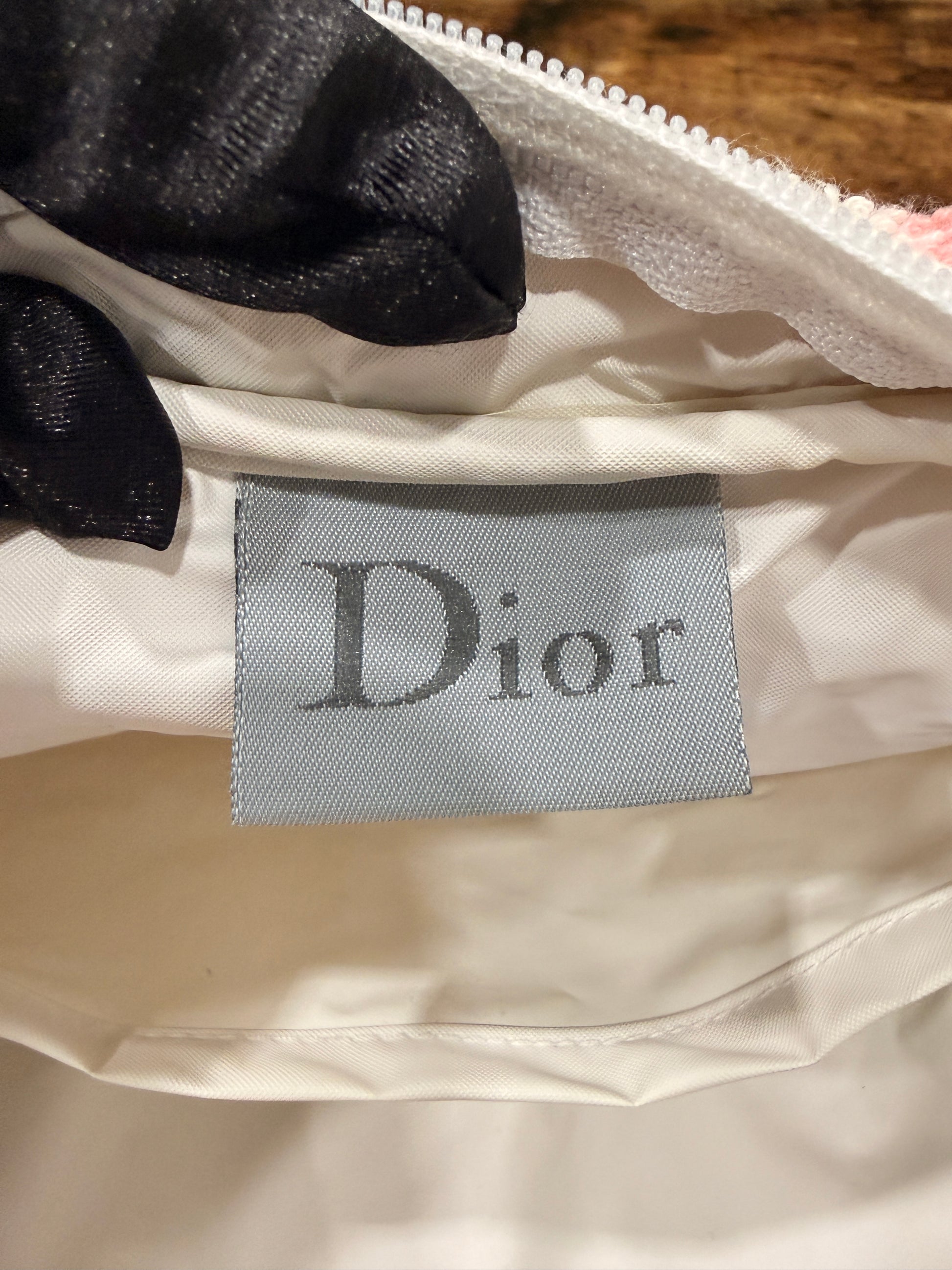 Dior Trotter Pink Pyle Handbag