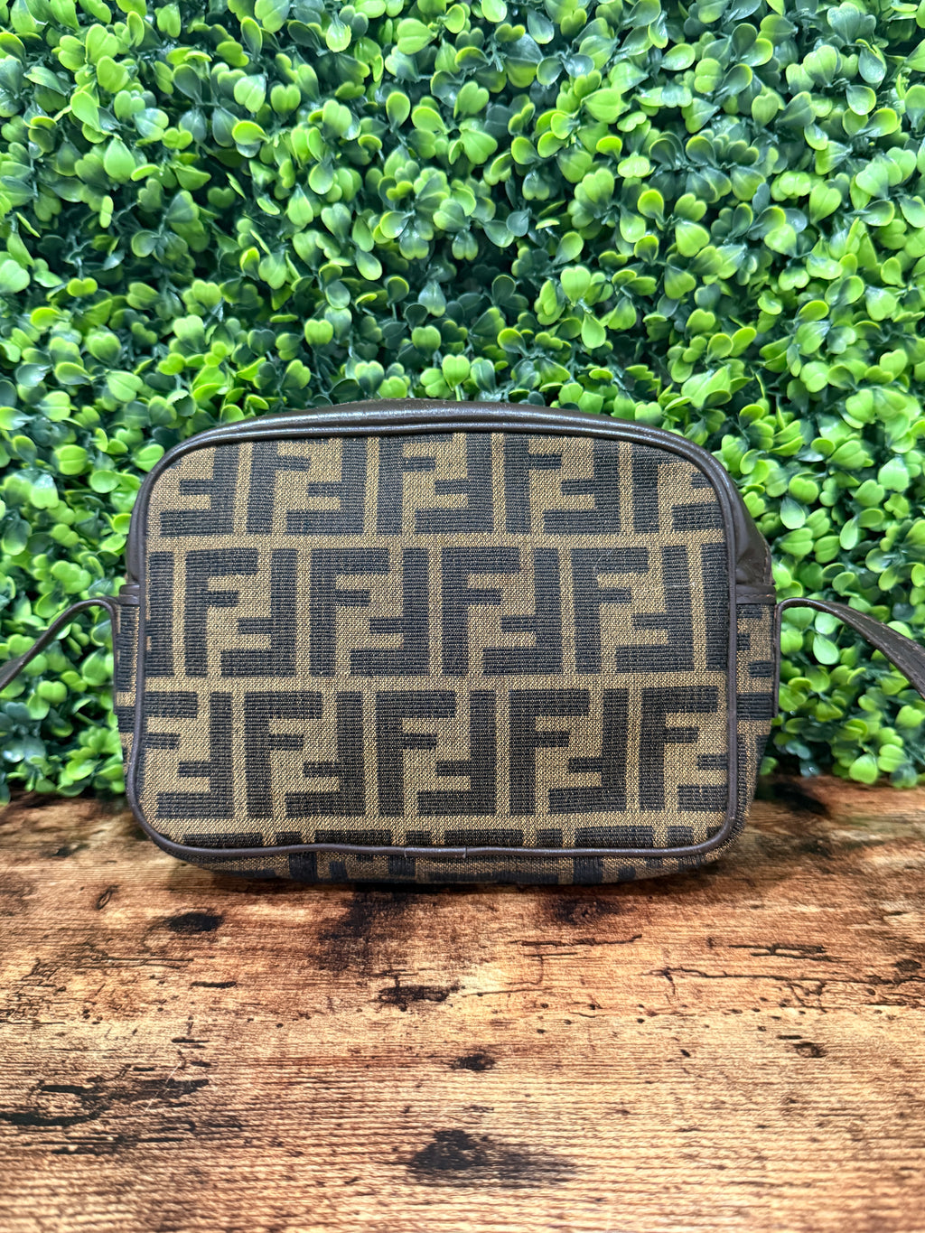 Fendi Zucca FF Crossbody Bag