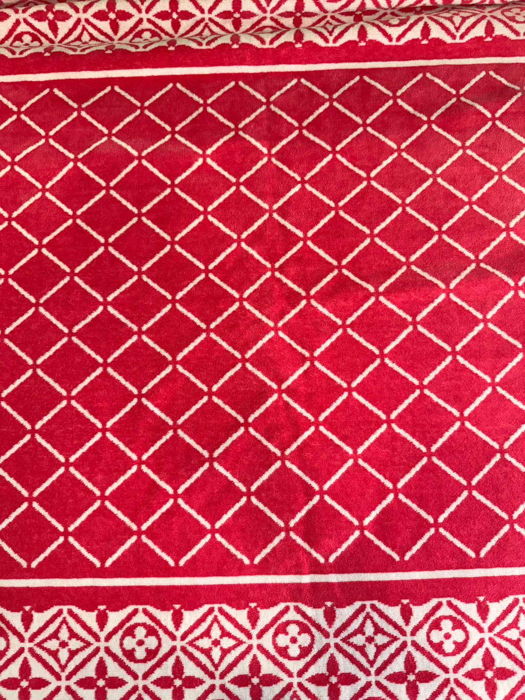 Louis Vuitton Flower Tile Beach Towel