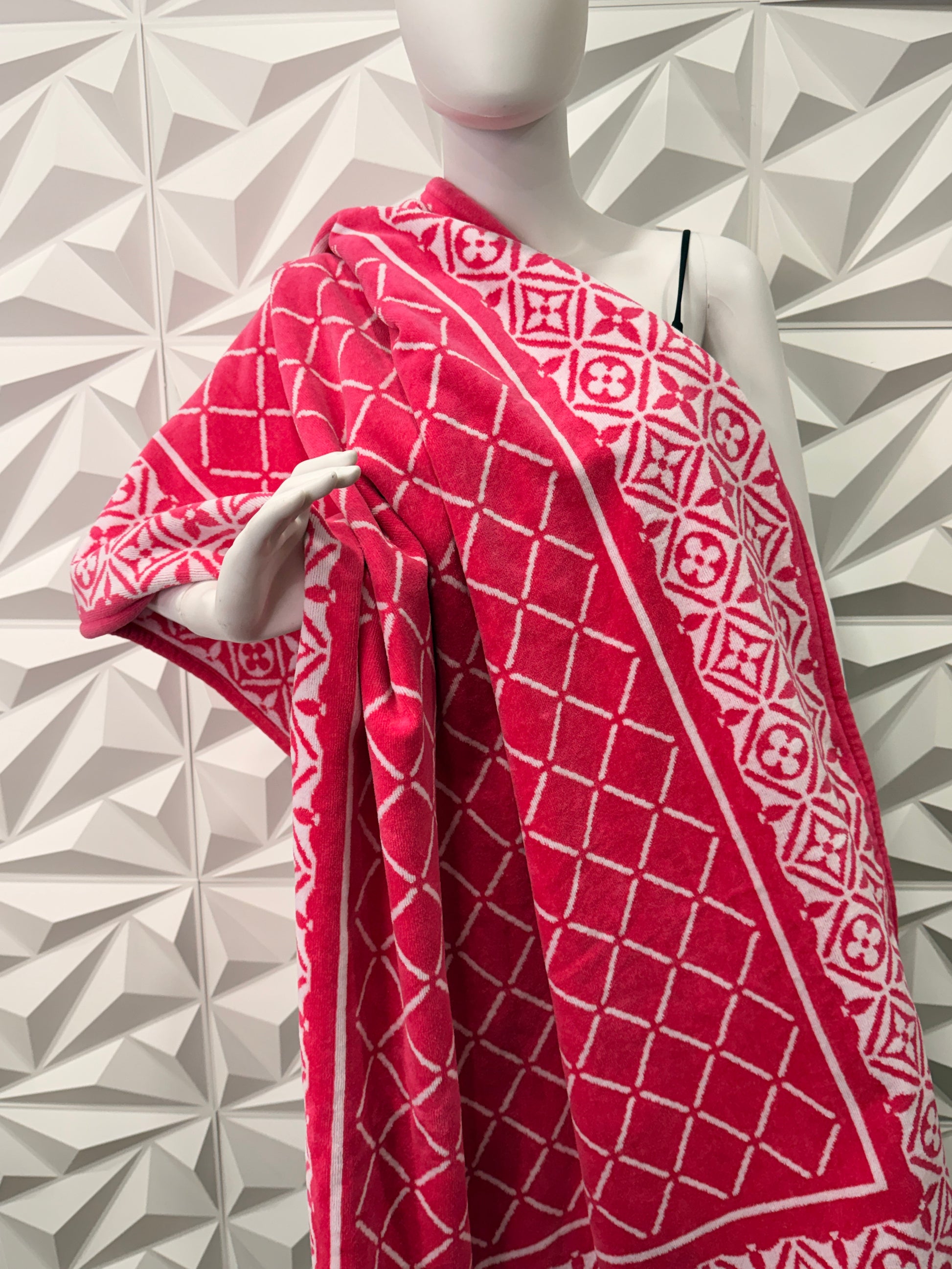 Louis Vuitton Flower Tile Beach Towel