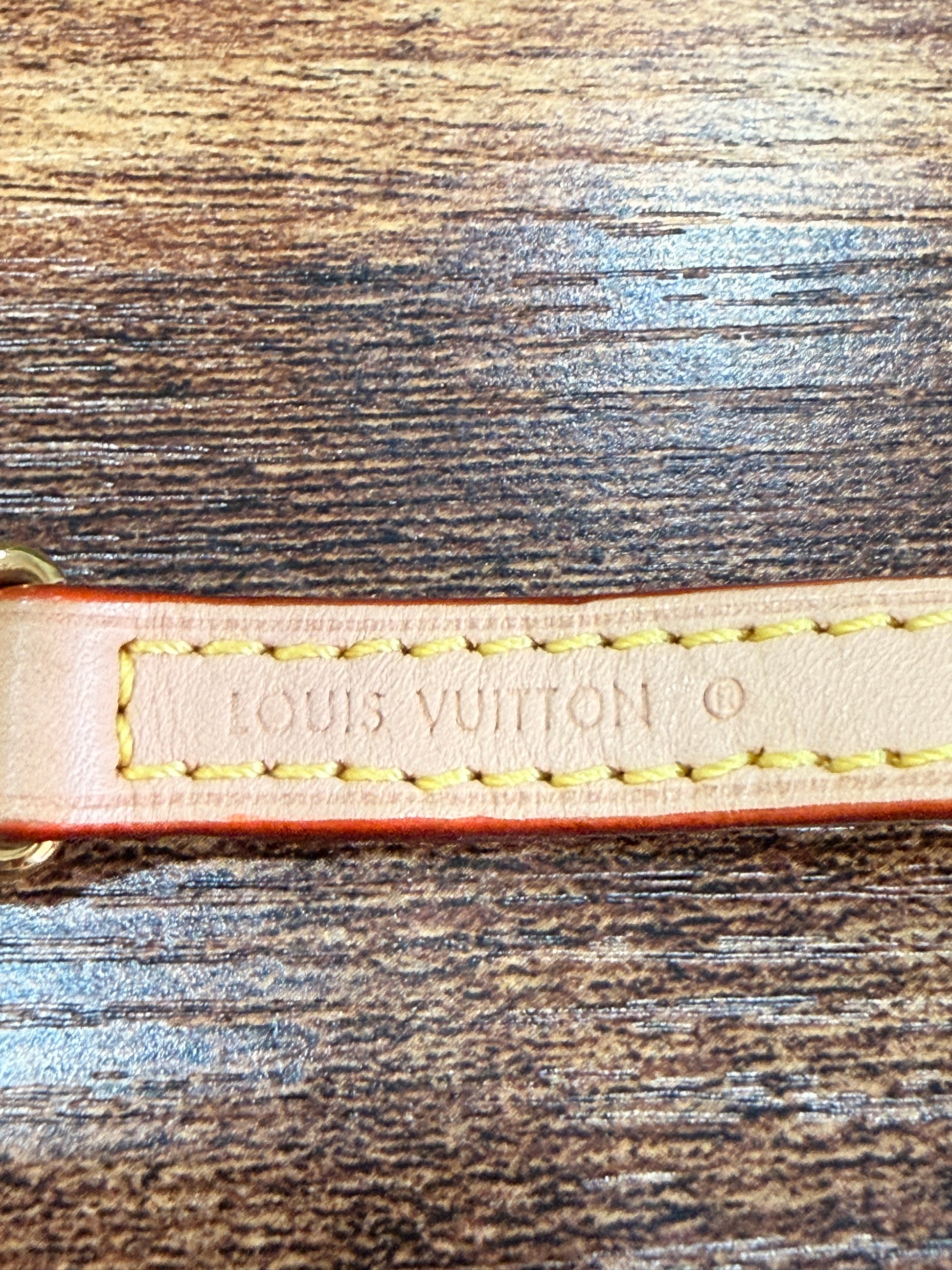 Louis Vuitton Adjustable Vachetta Strap