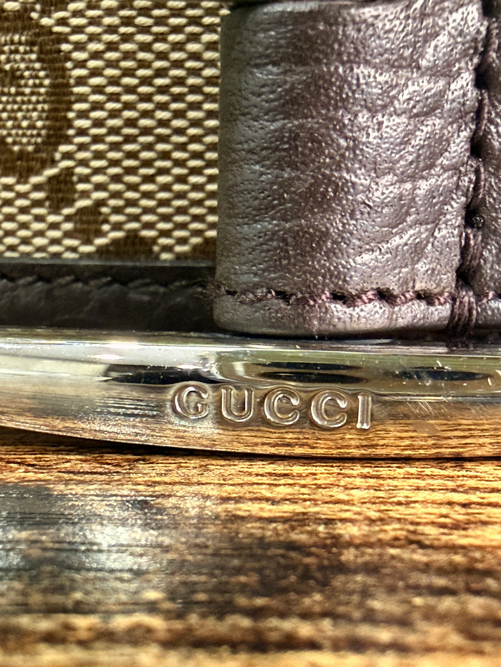 Gucci Guccissima Canvas Belt 105 - 42