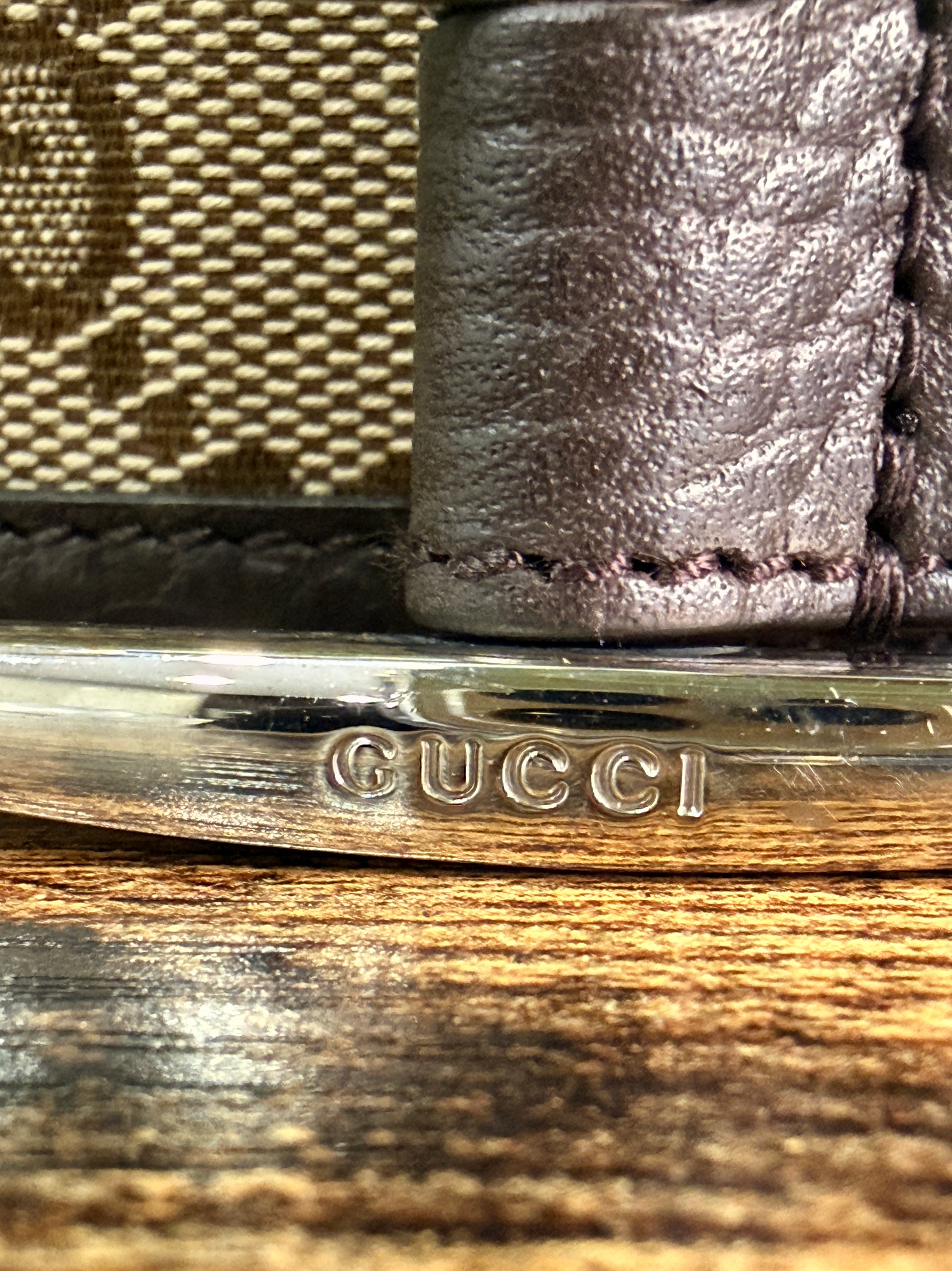 Gucci Guccissima Canvas Belt 105 - 42