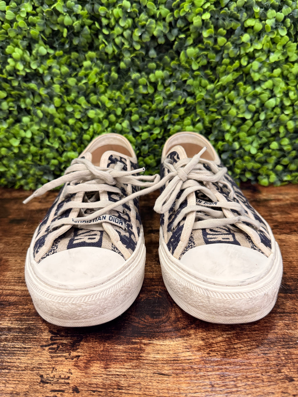 Dior Walk'n'Dior Navy Blue Low Top Sneaker