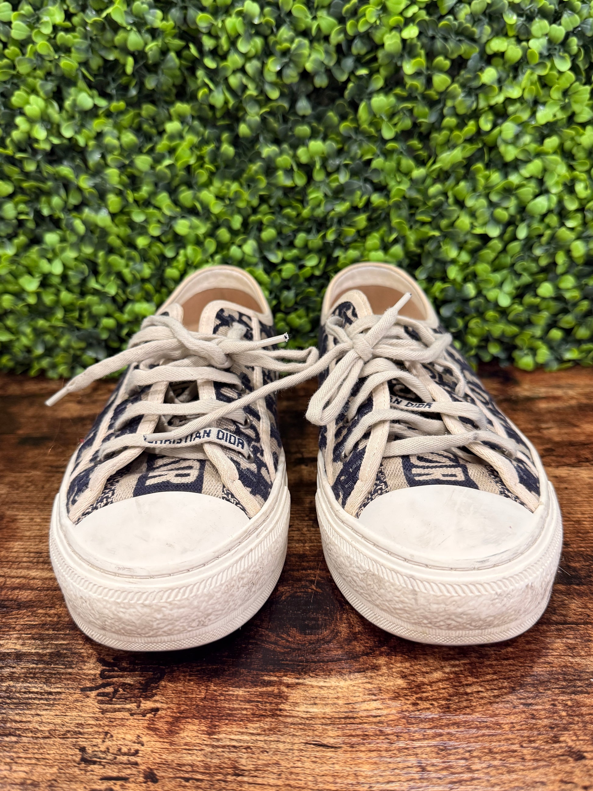 Dior Walk'n'Dior Navy Blue Low Top Sneaker
