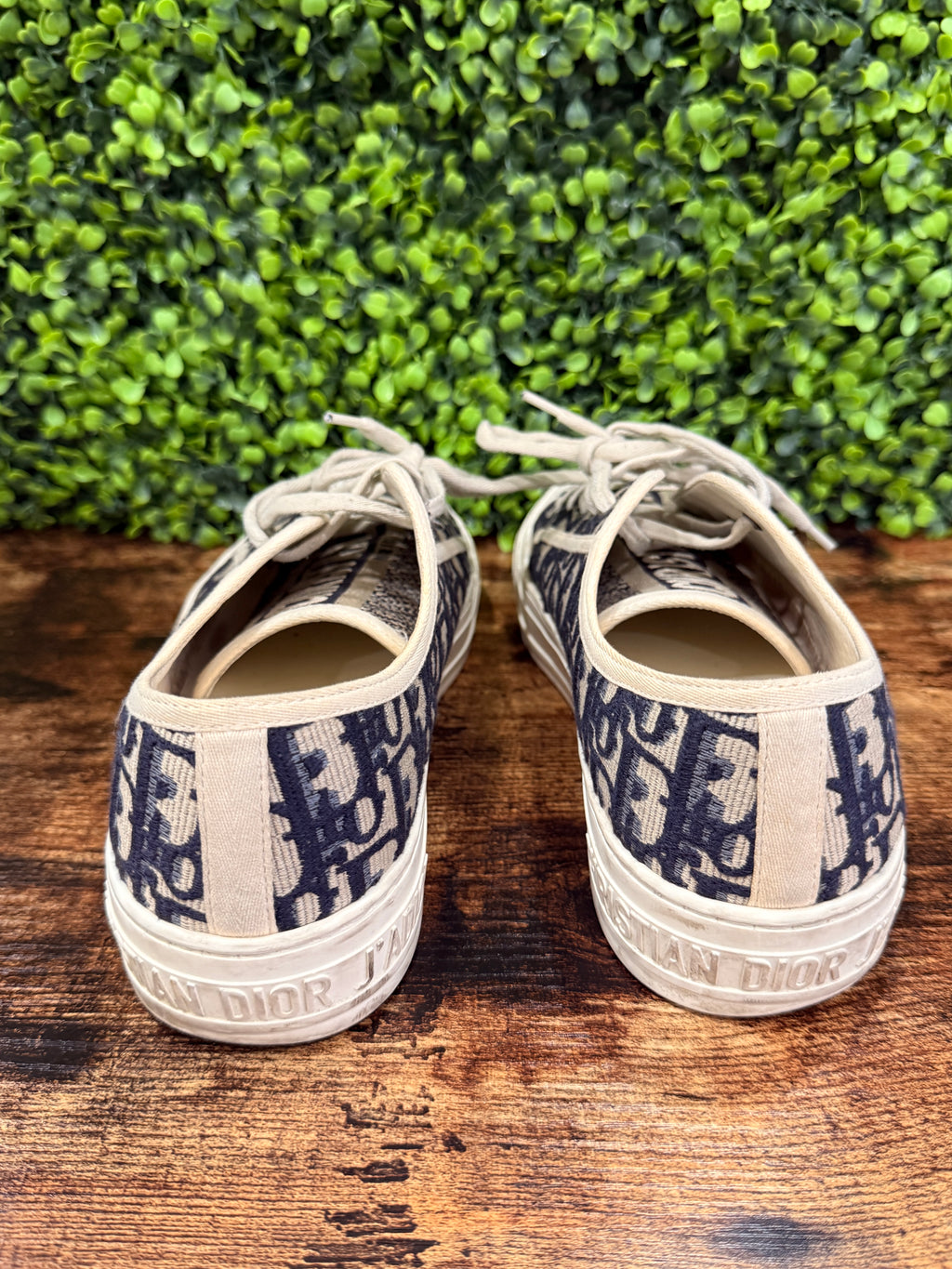 Dior Walk'n'Dior Navy Blue Low Top Sneaker