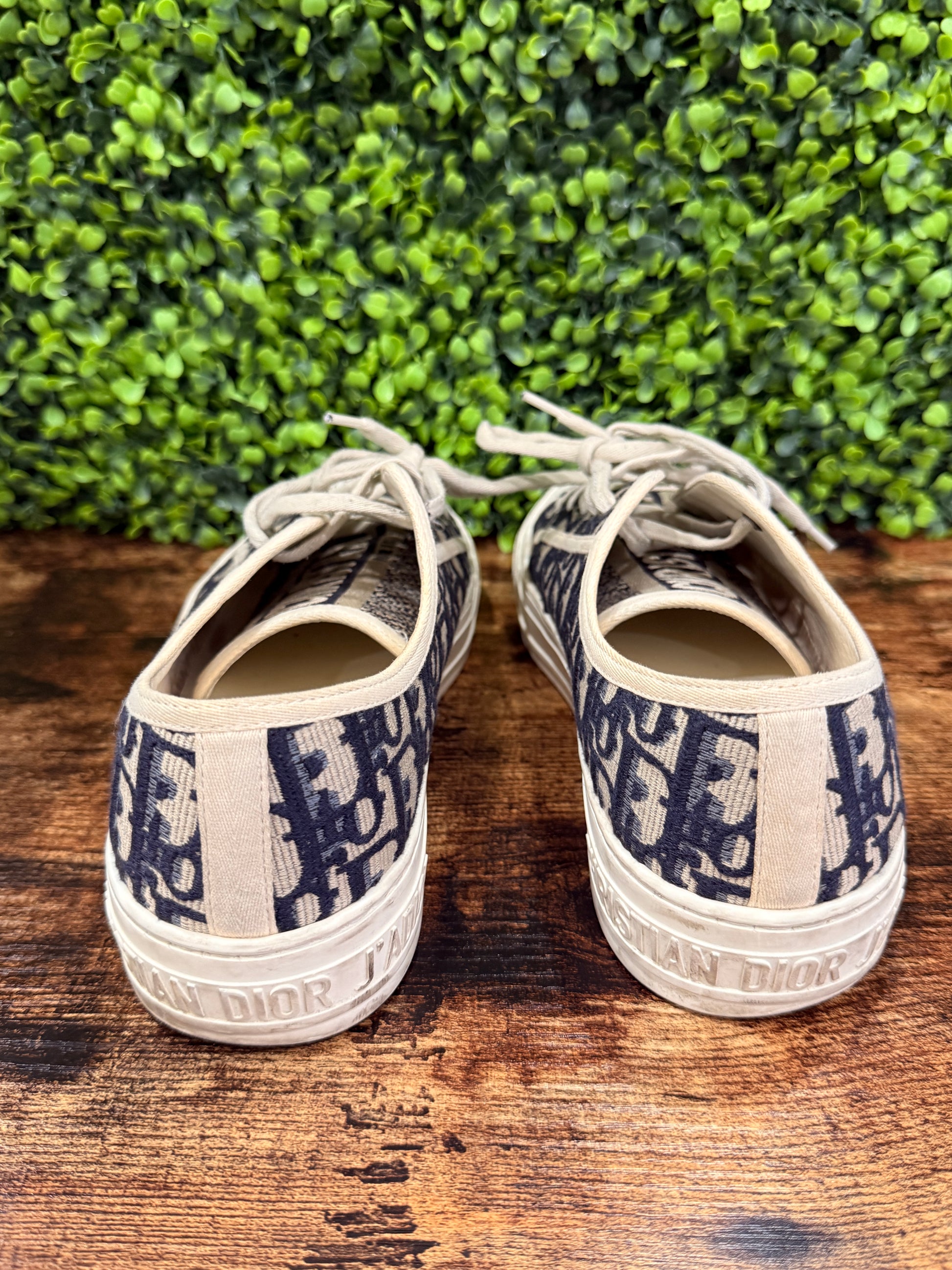 Dior Walk'n'Dior Navy Blue Low Top Sneaker