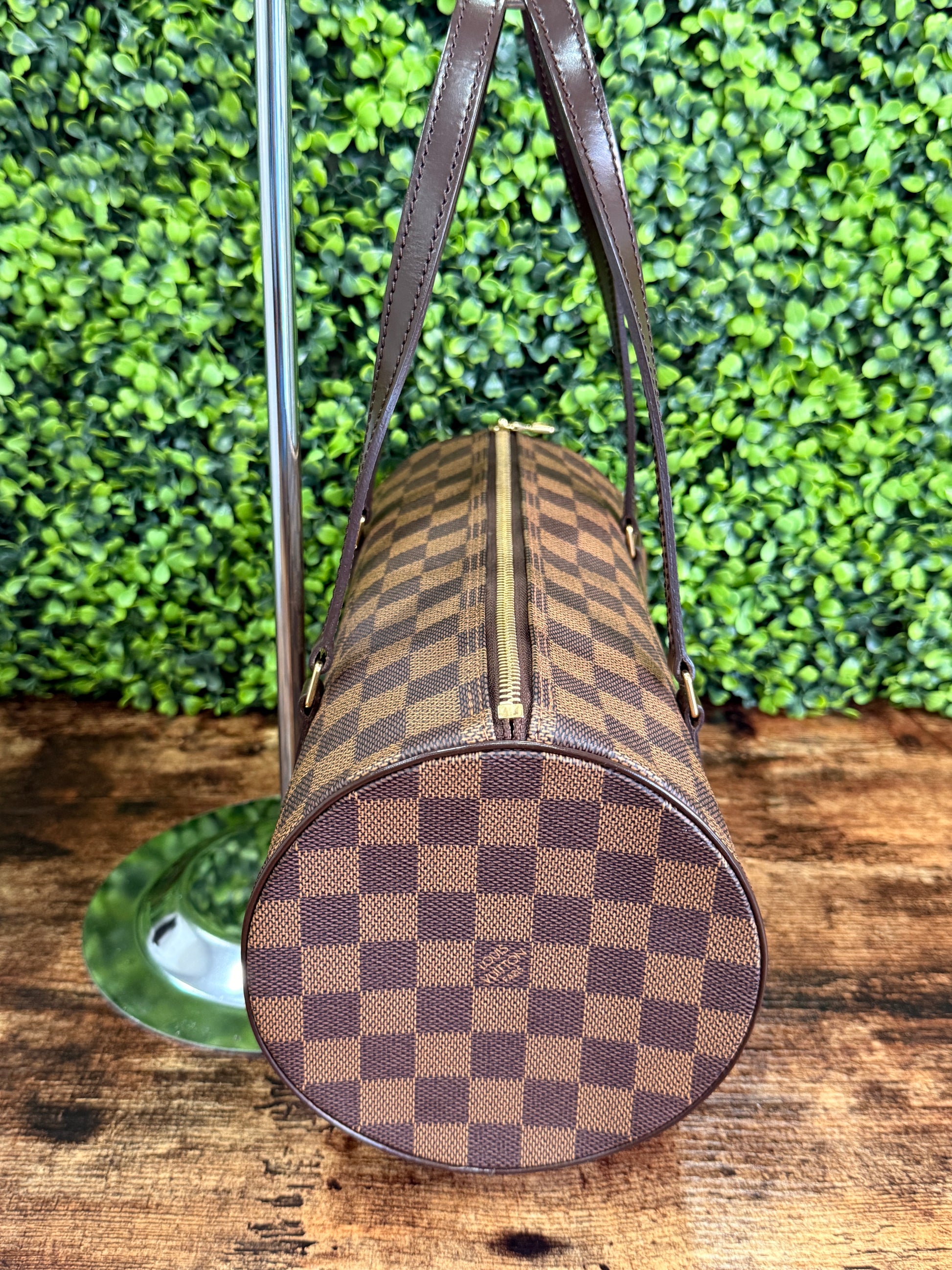 Louis Vuitton Papillon 30 Damier Ebene w/Mini Bag