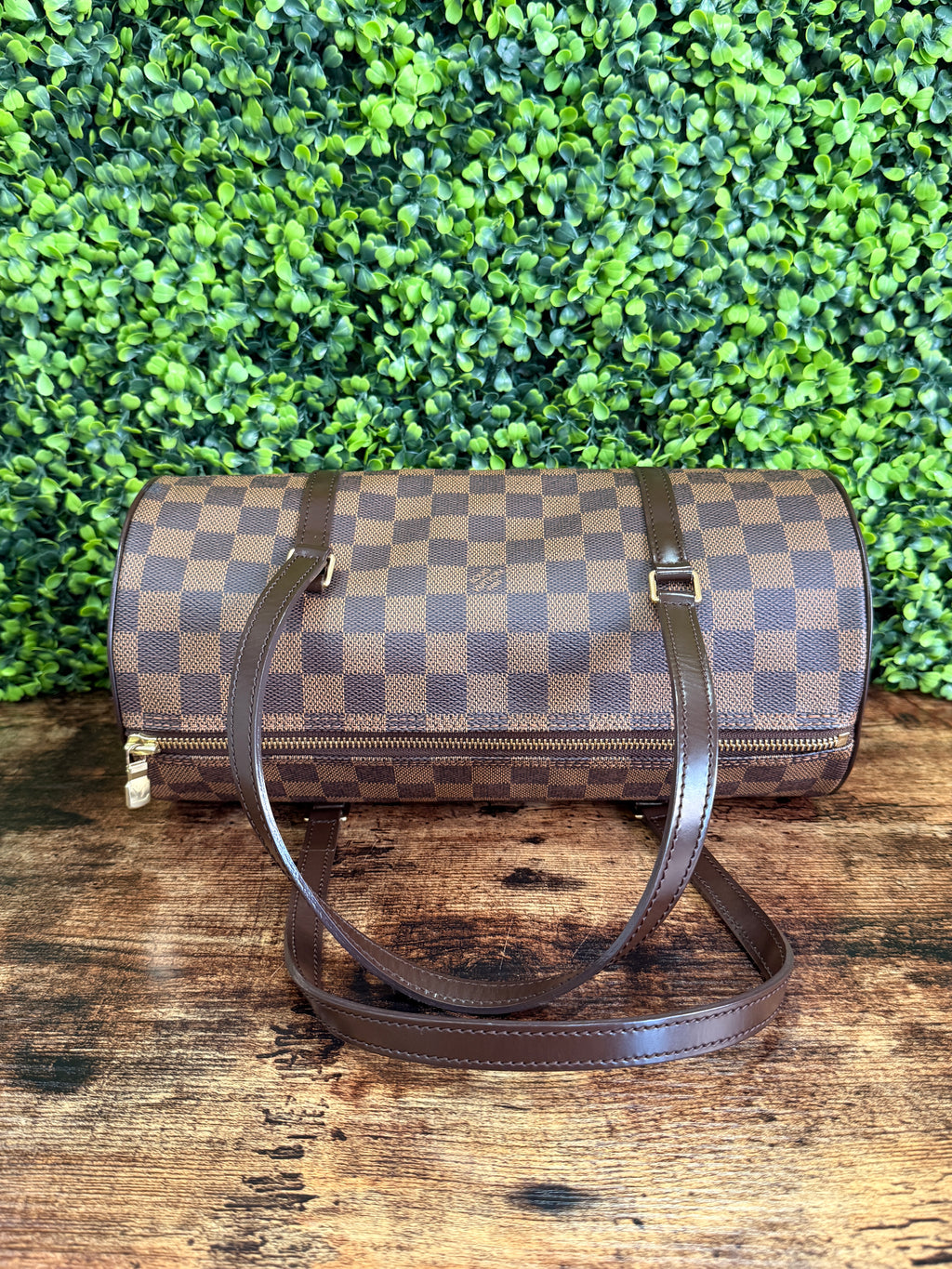 Louis Vuitton Papillon 30 Damier Ebene w/Mini Bag