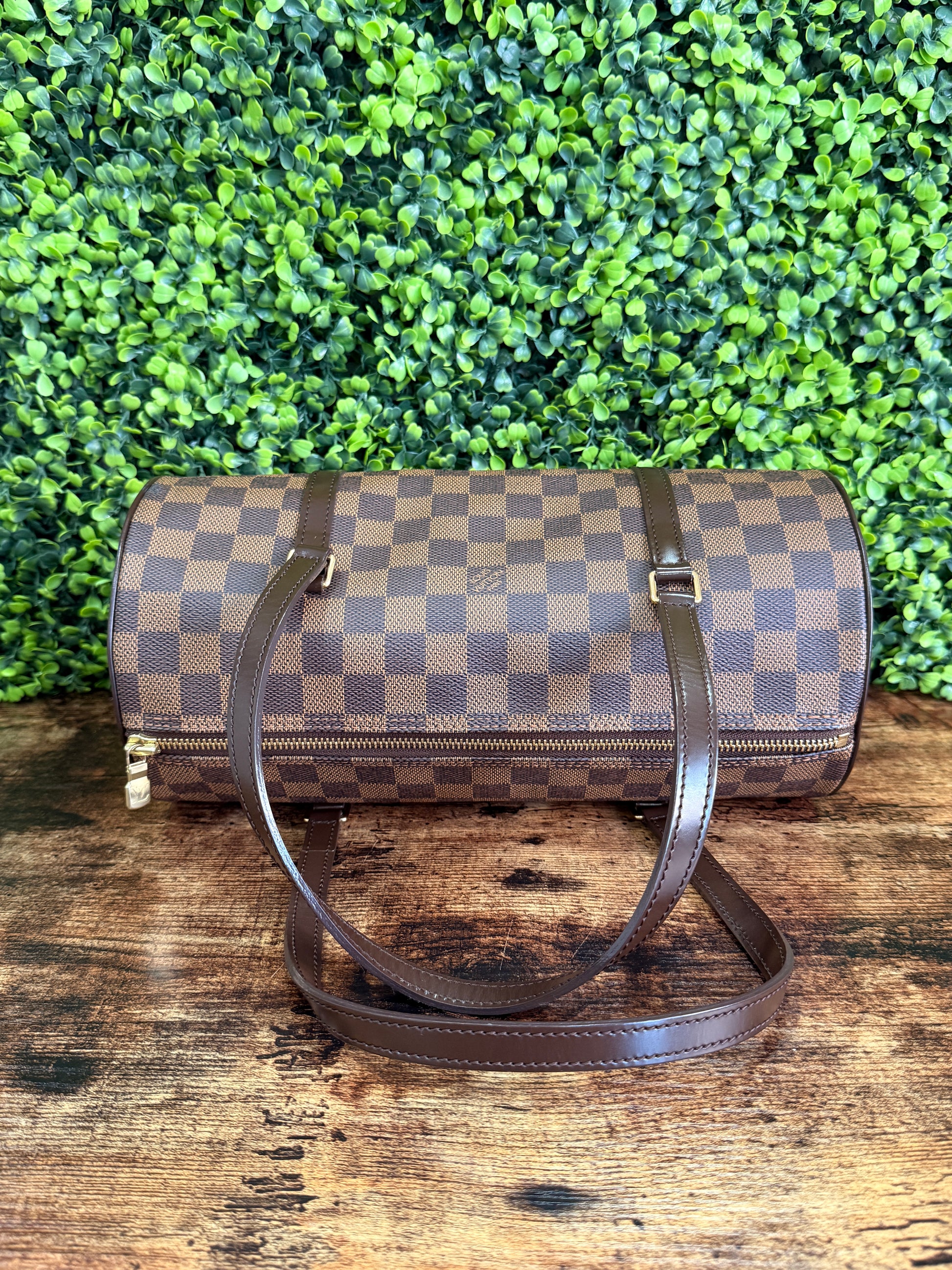 Louis Vuitton Papillon 30 Damier Ebene w/Mini Bag