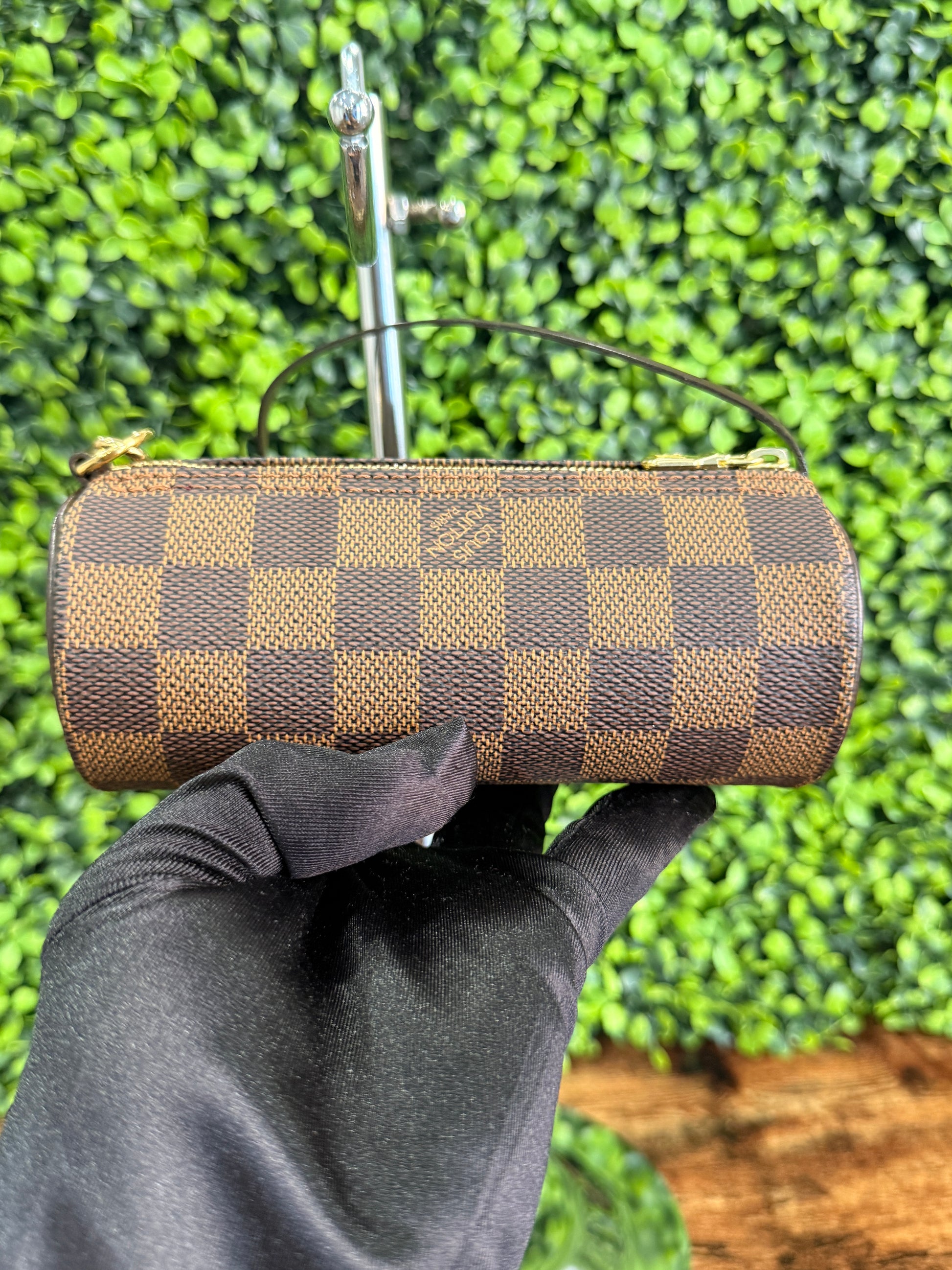 Louis Vuitton Papillon 30 Damier Ebene w/Mini Bag