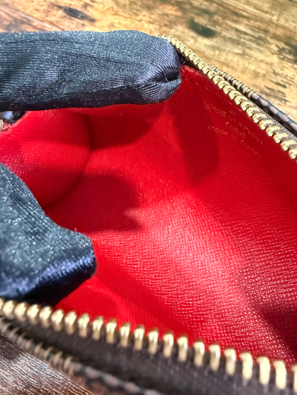 Louis Vuitton Papillon 30 Damier Ebene w/Mini Bag