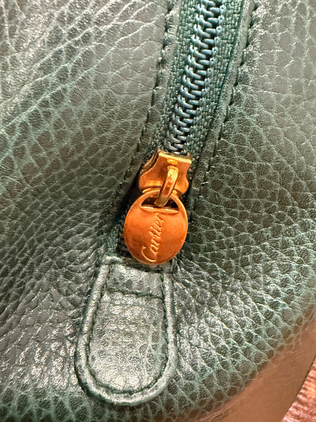 Cartier Green Must de Cartier Handbag
