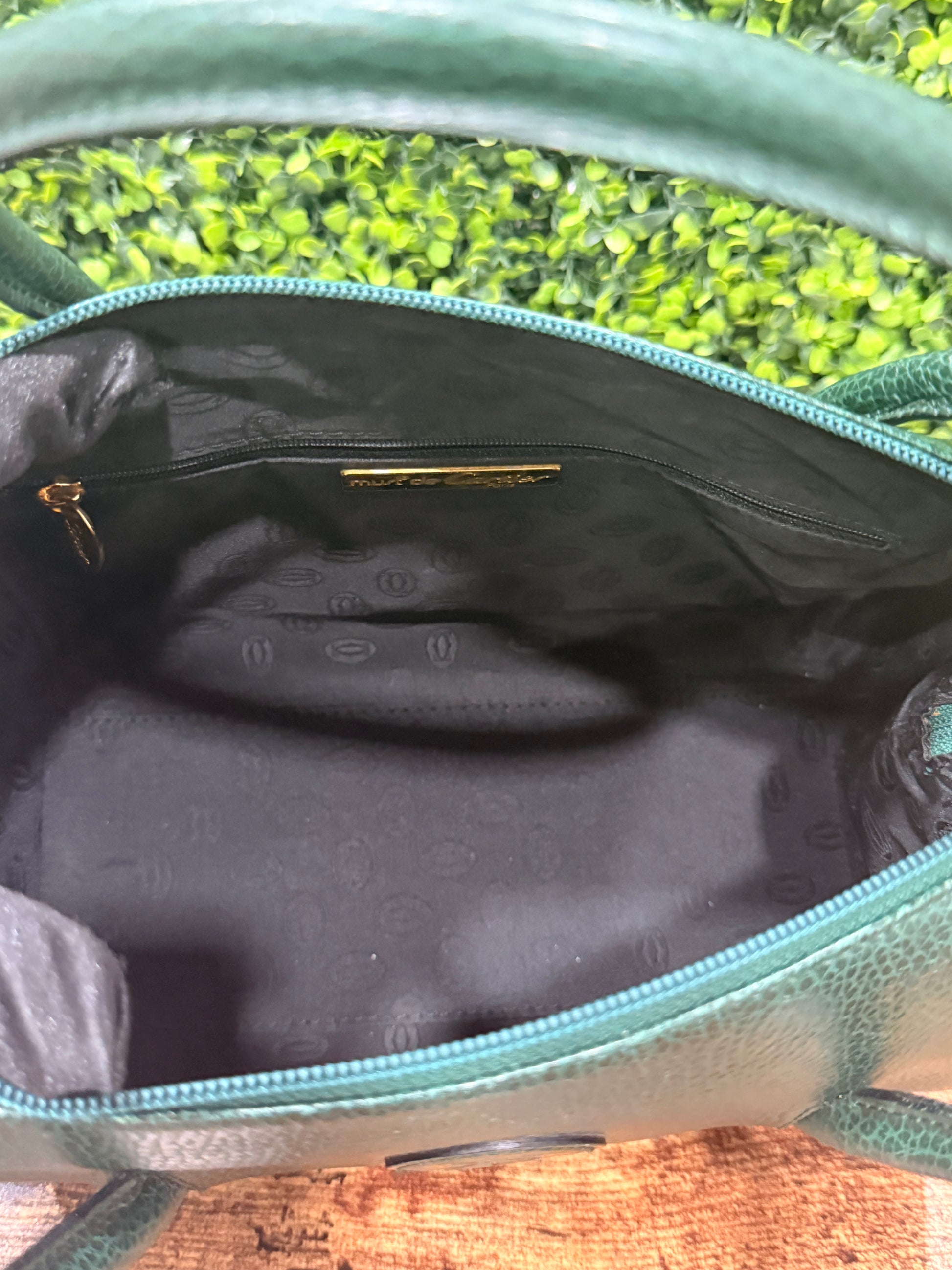 Cartier Green Must de Cartier Handbag