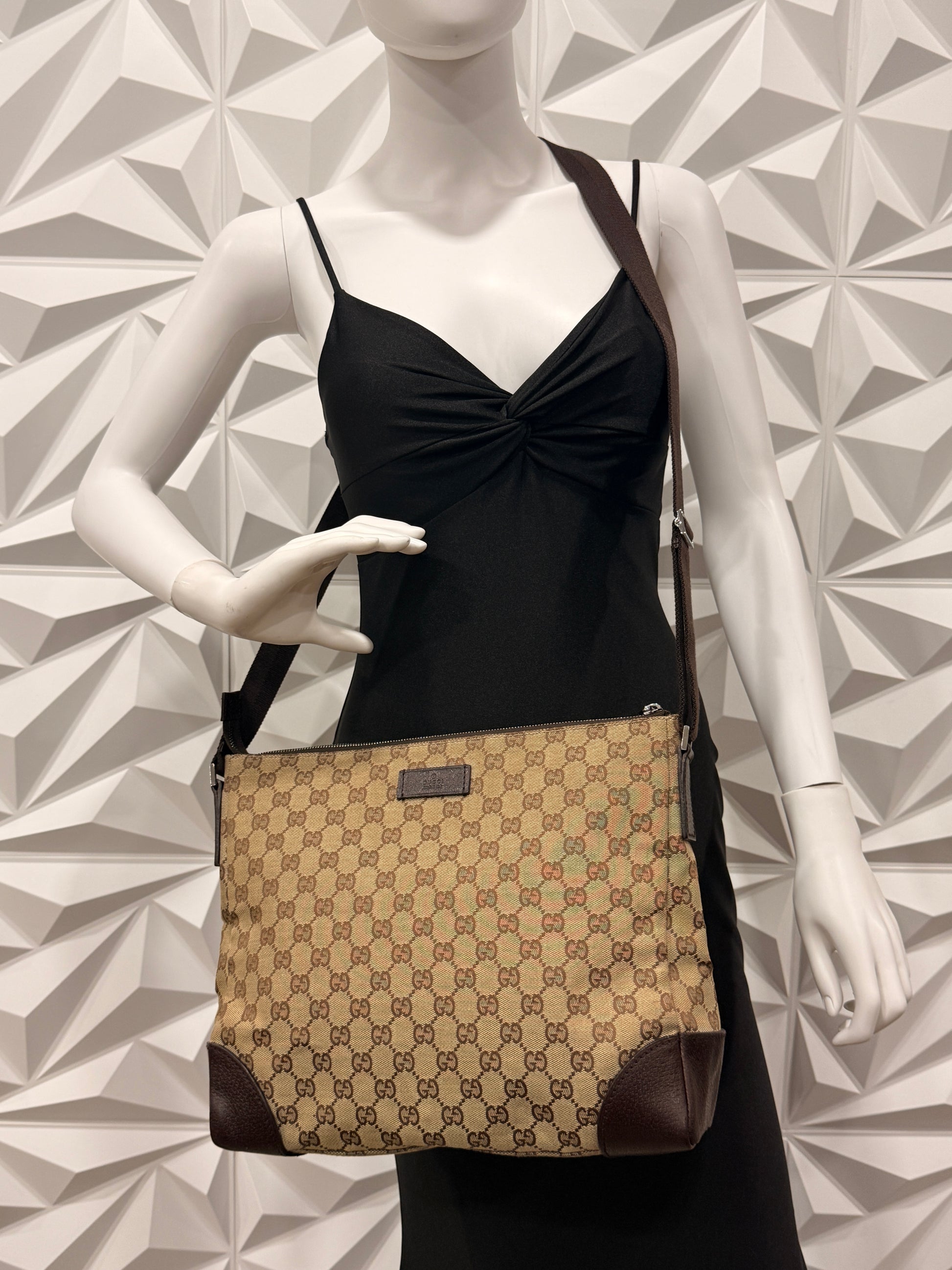 Gucci GG Canvas Joy Messenger Bag
