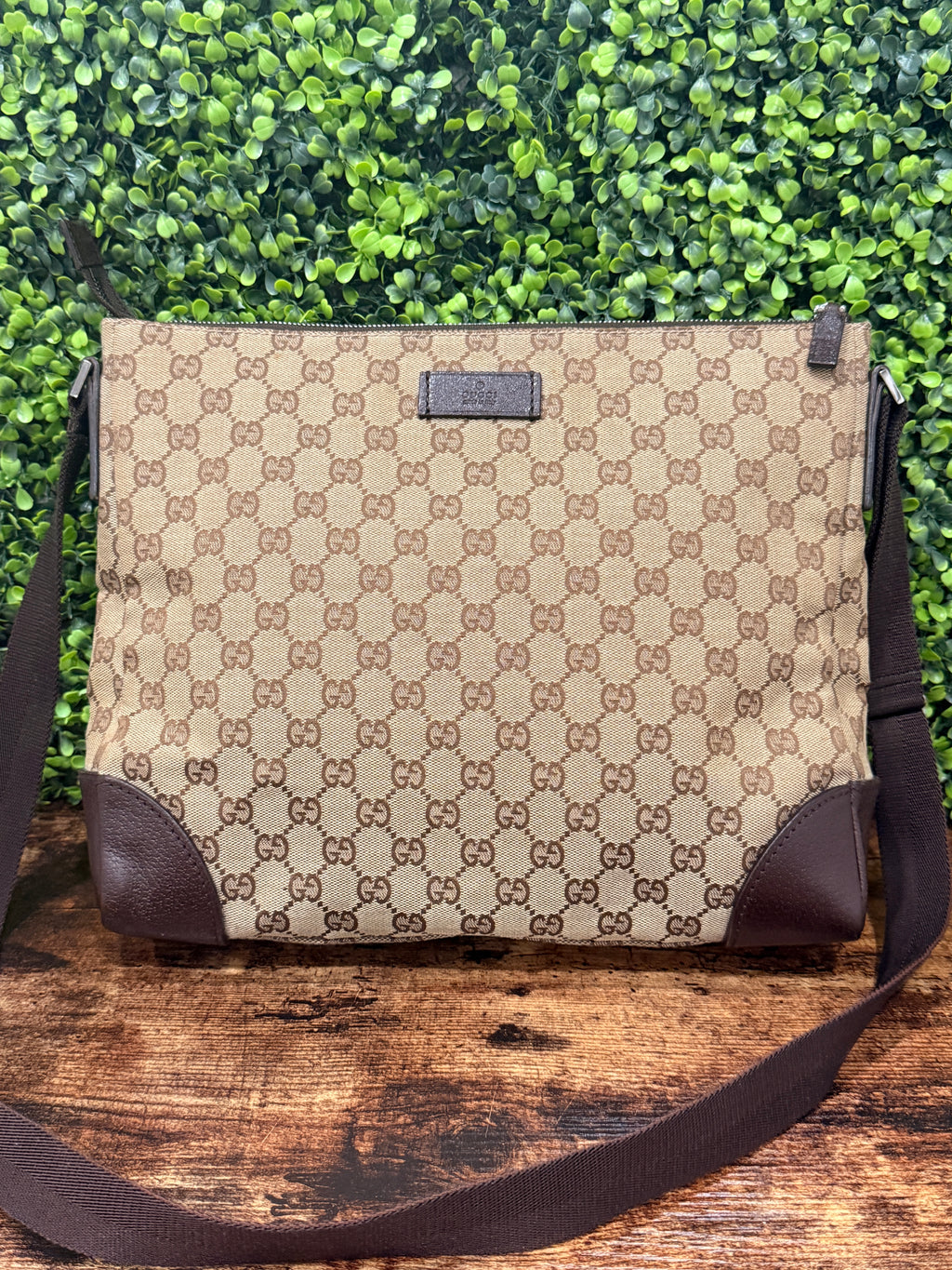 Gucci GG Canvas Joy Messenger Bag