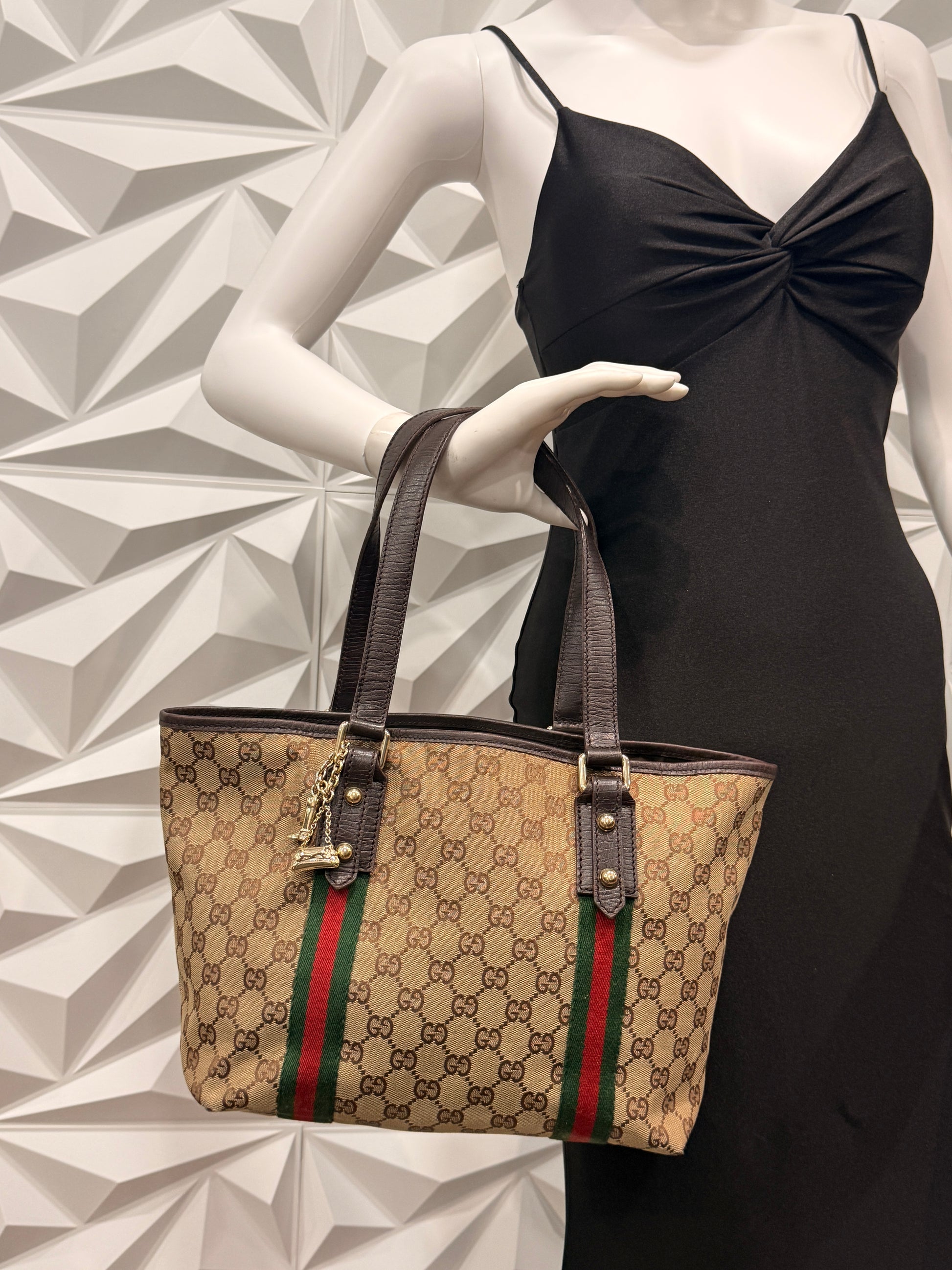 Gucci GG Canvas Jolicouer Tote Bag