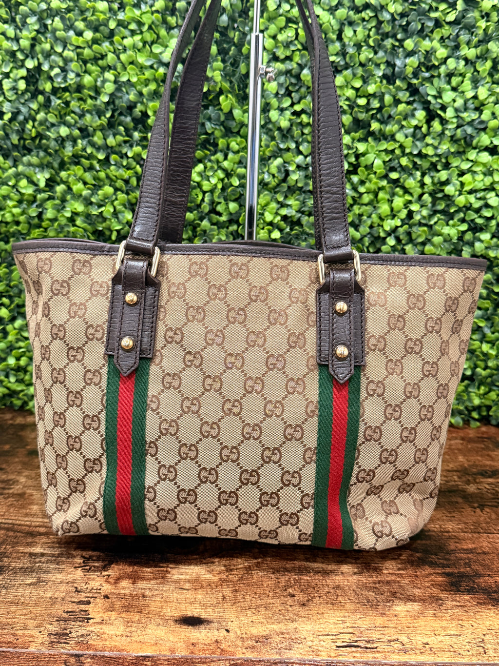Gucci GG Canvas Jolicouer Tote Bag