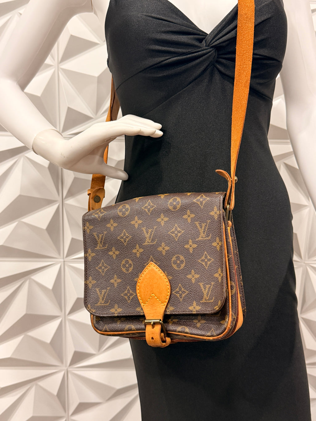 Louis Vuitton Monogram Cartouchiere MM