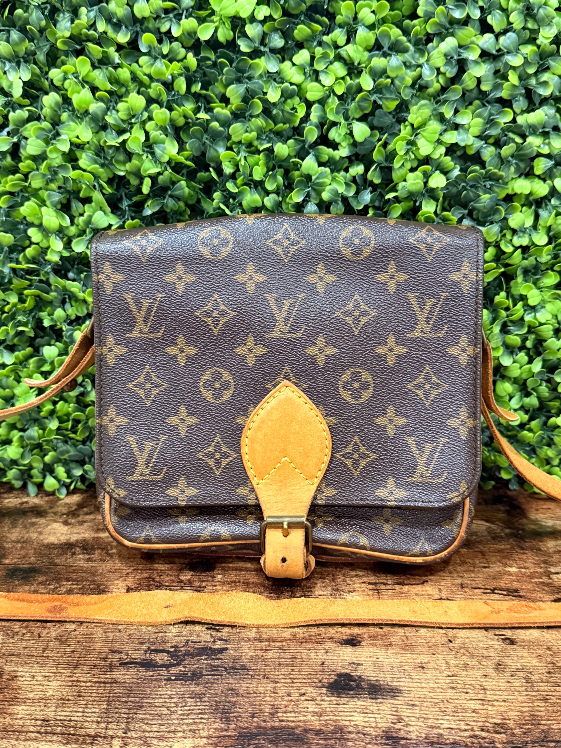Louis Vuitton Monogram Cartouchiere MM