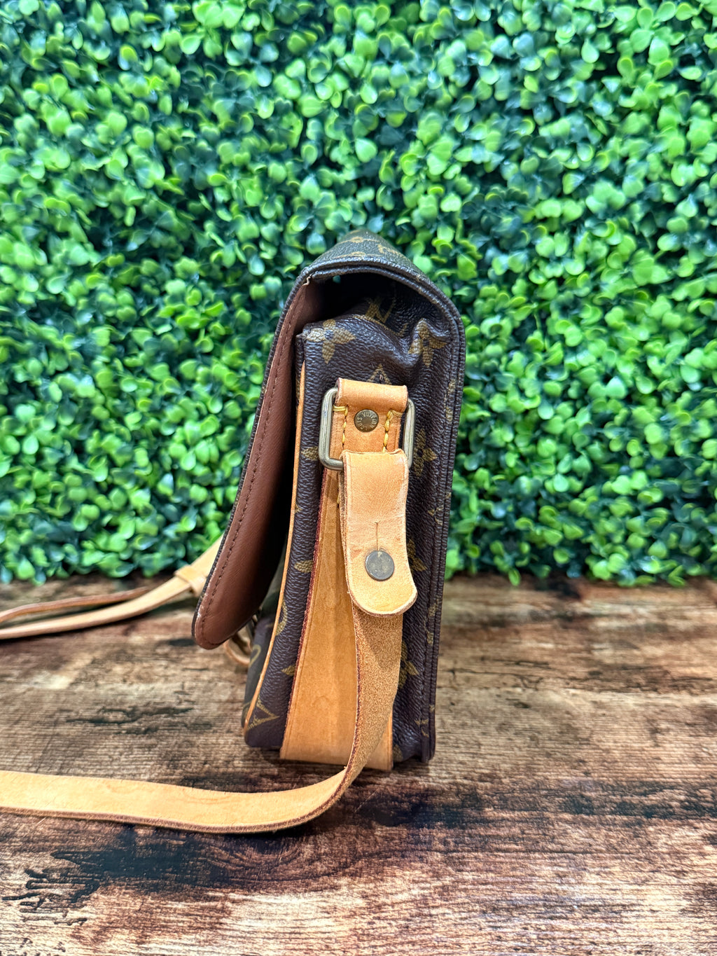 Louis Vuitton Monogram Cartouchiere MM