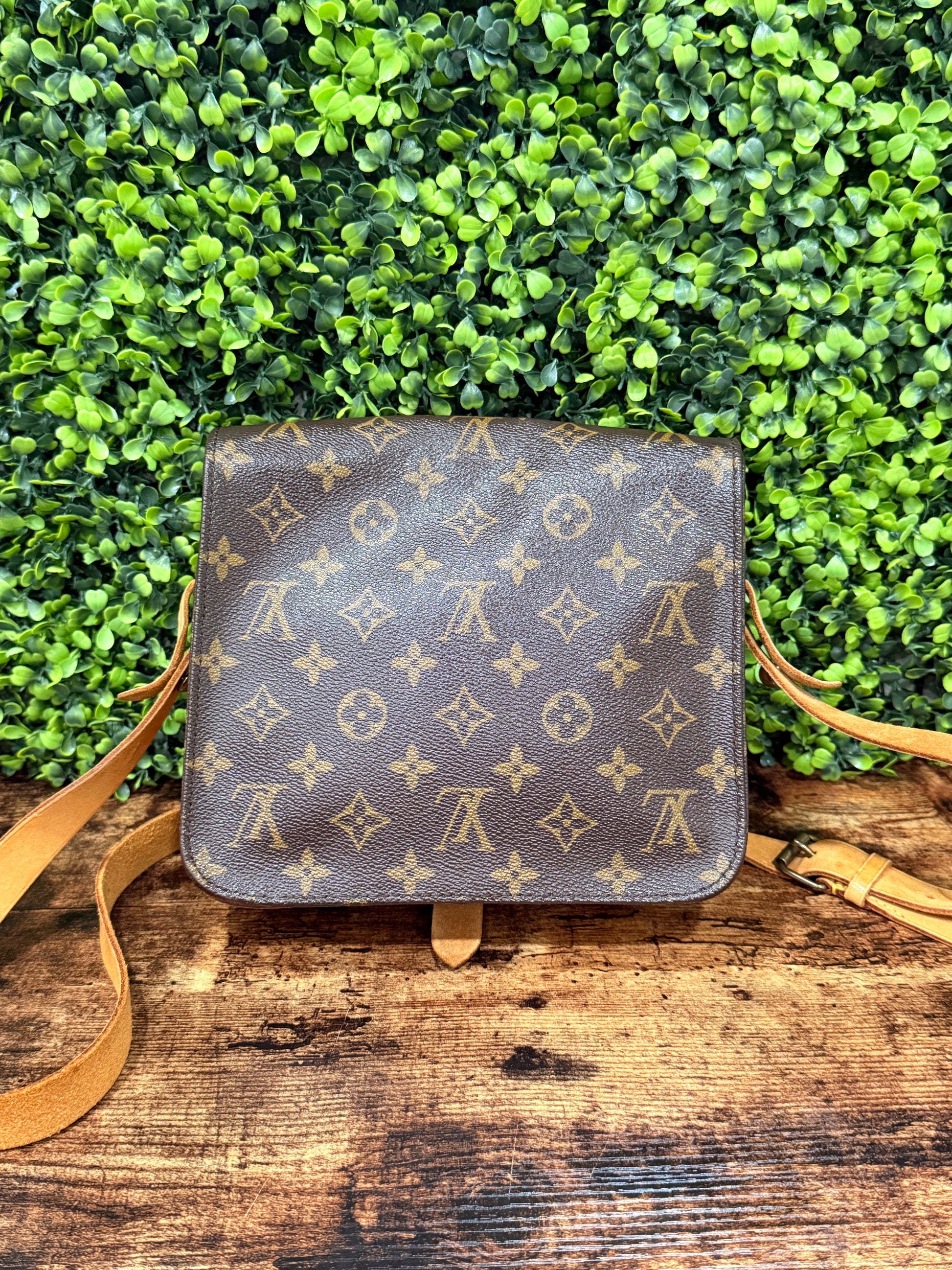 Louis Vuitton Monogram Cartouchiere MM