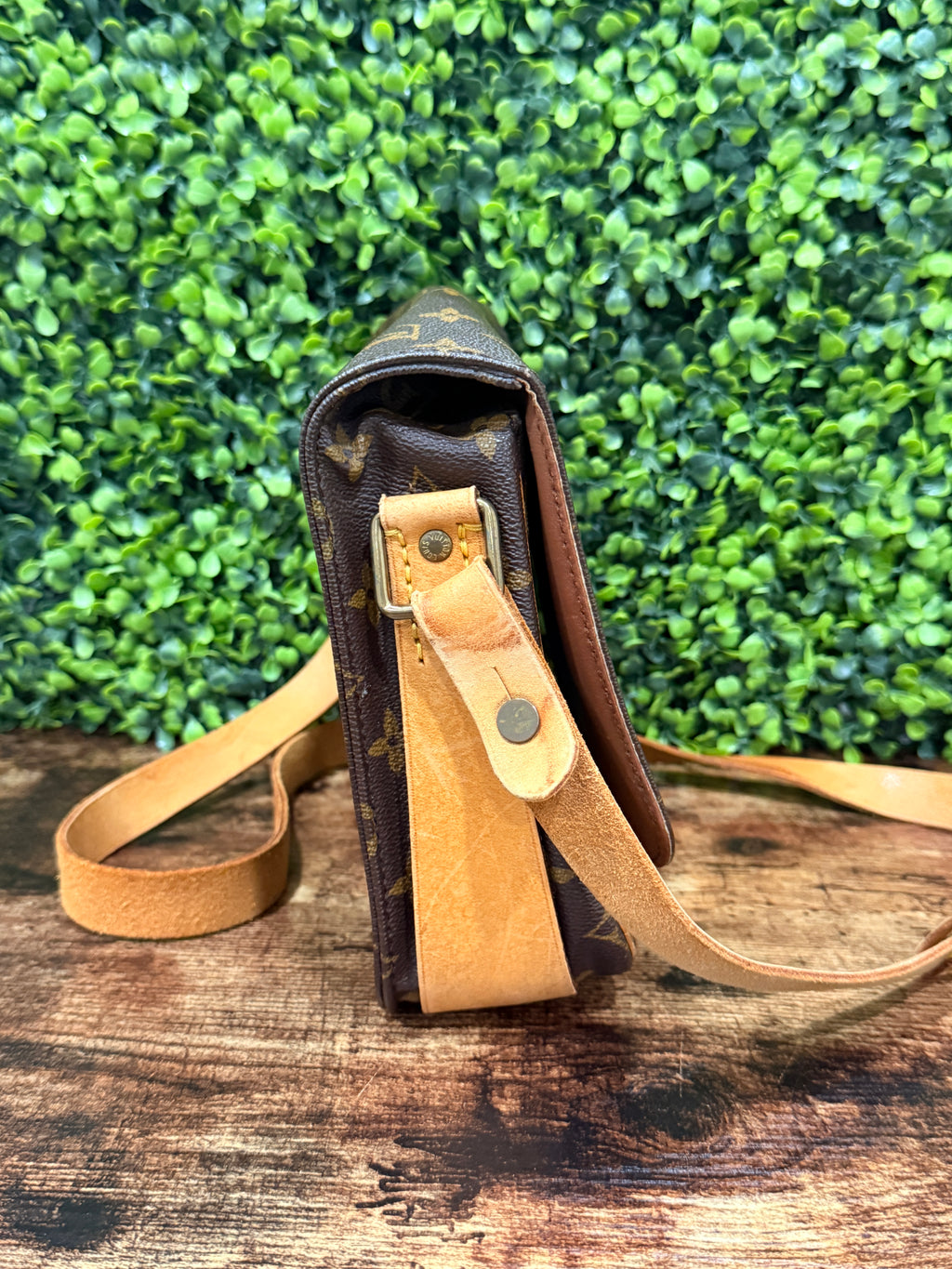 Louis Vuitton Monogram Cartouchiere MM