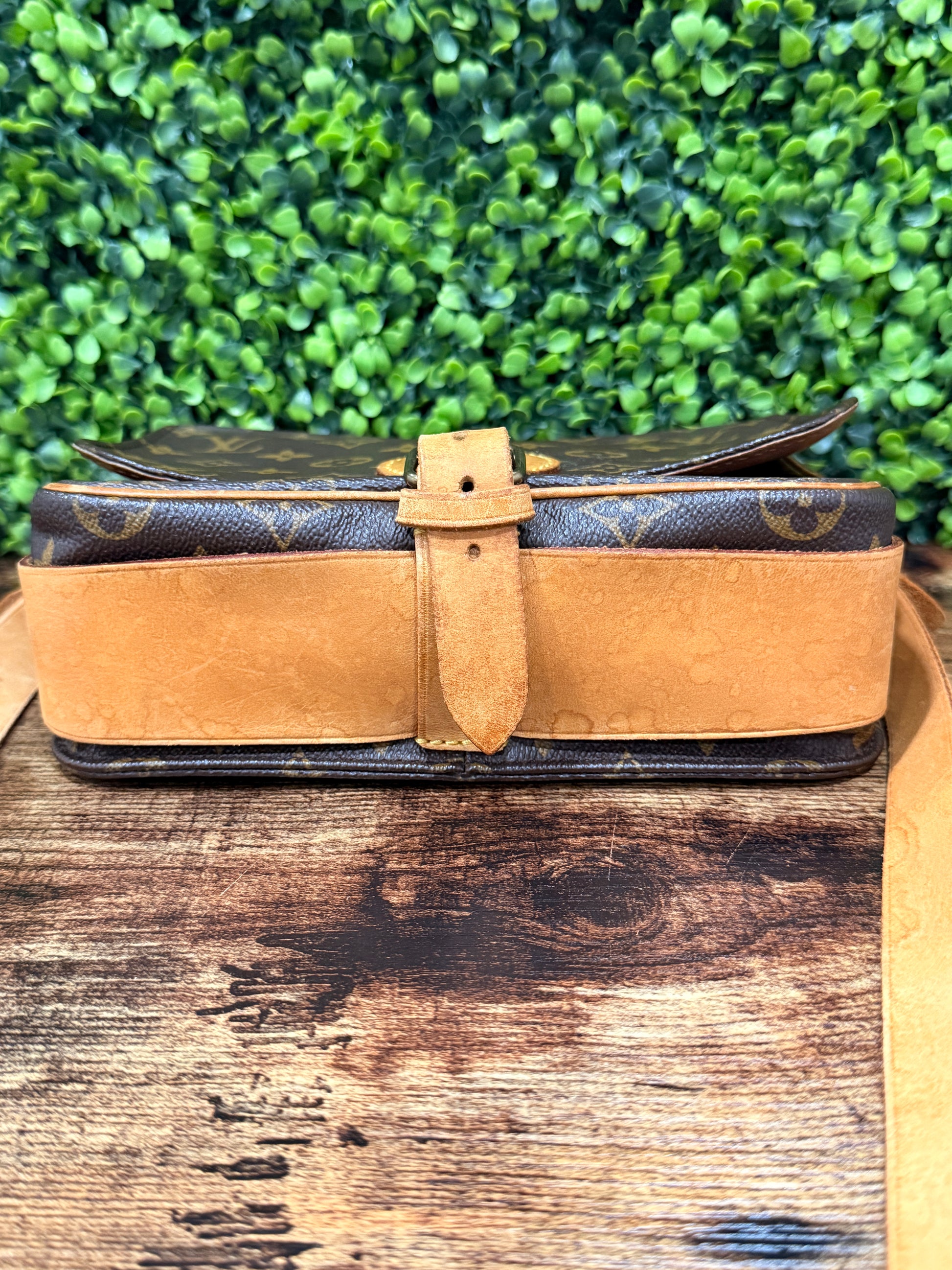 Louis Vuitton Monogram Cartouchiere MM