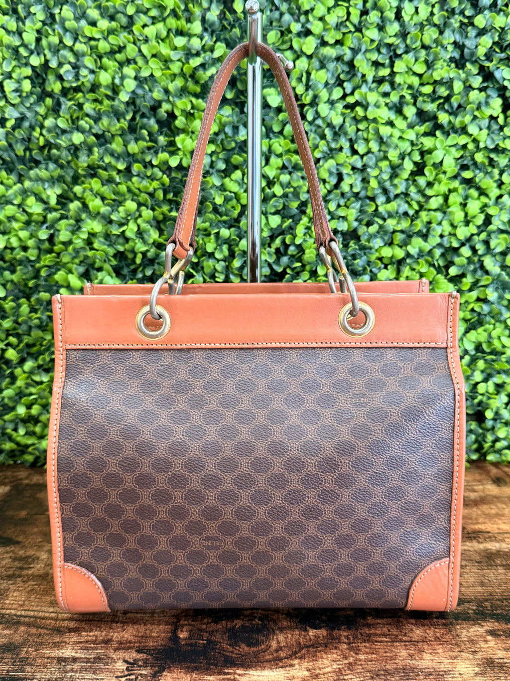 Celine Macadam Vintage Tote Bag