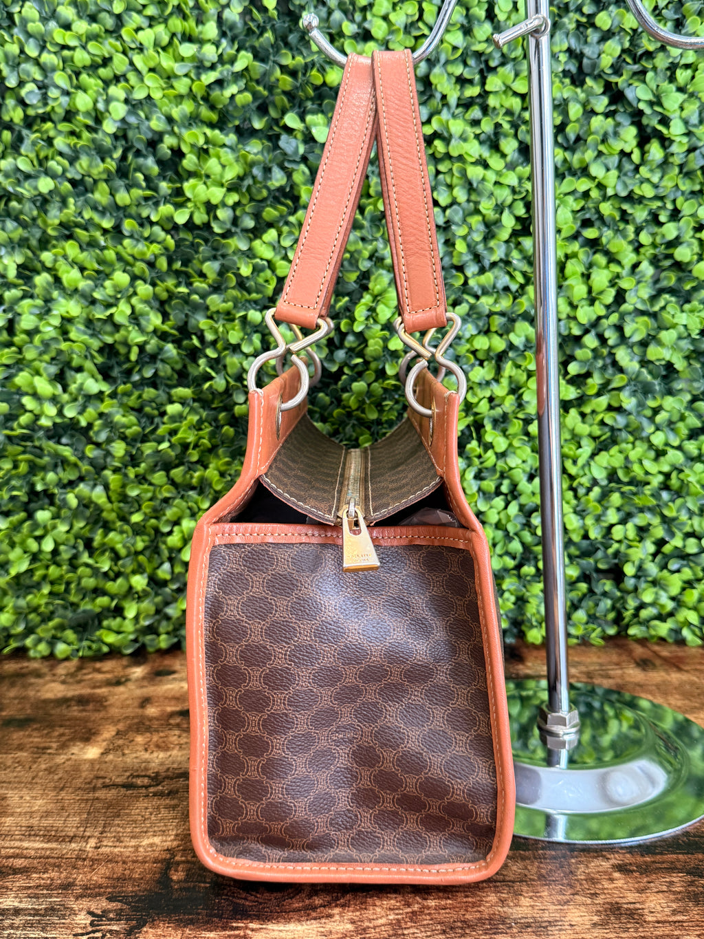Celine Macadam Vintage Tote Bag