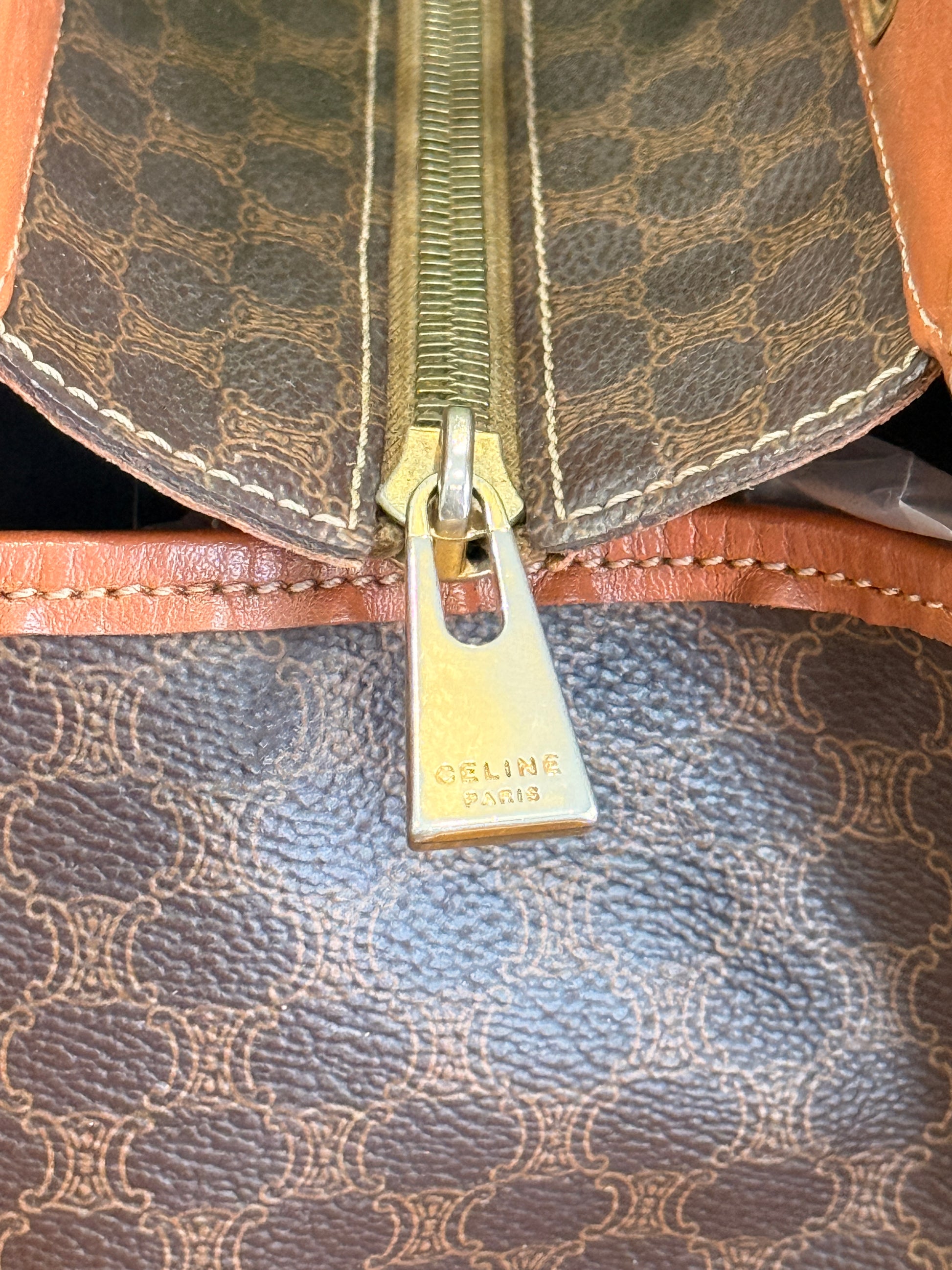 Celine Macadam Vintage Tote Bag