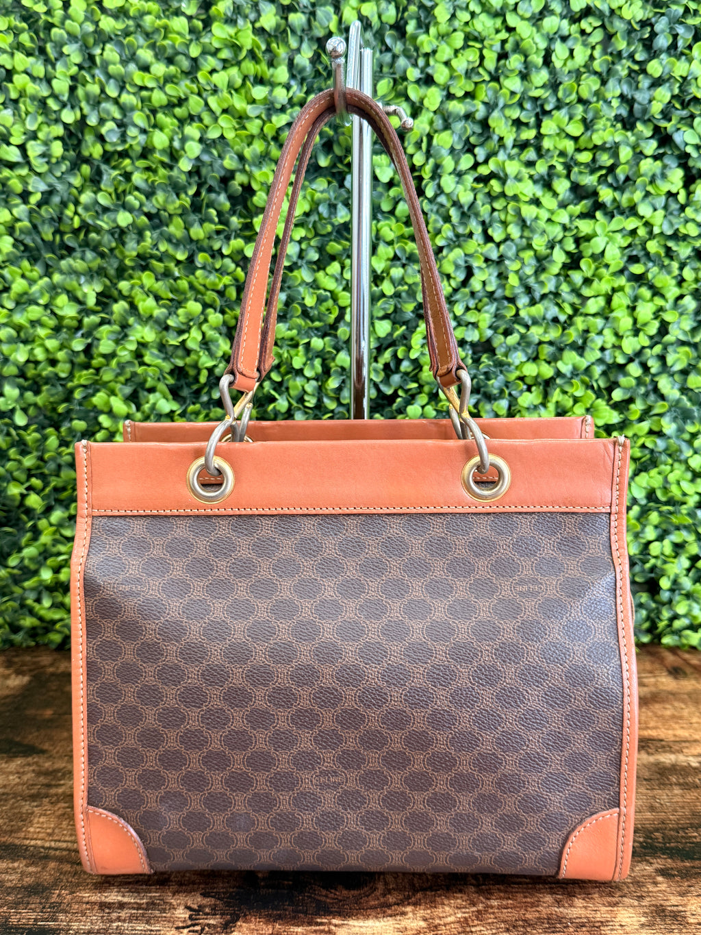 Celine Macadam Vintage Tote Bag