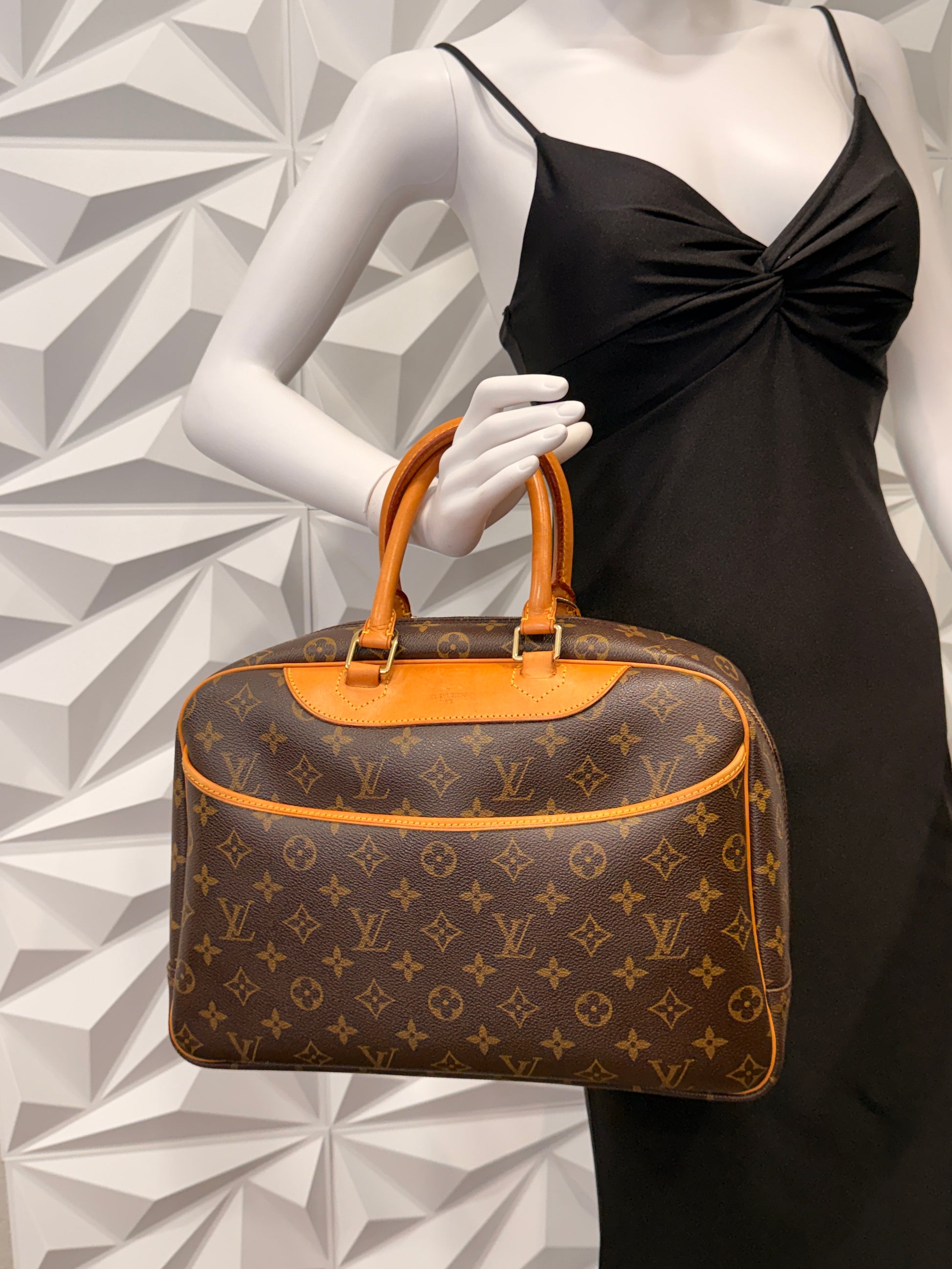 Louis Vuitton Monogram Deauville Handbag