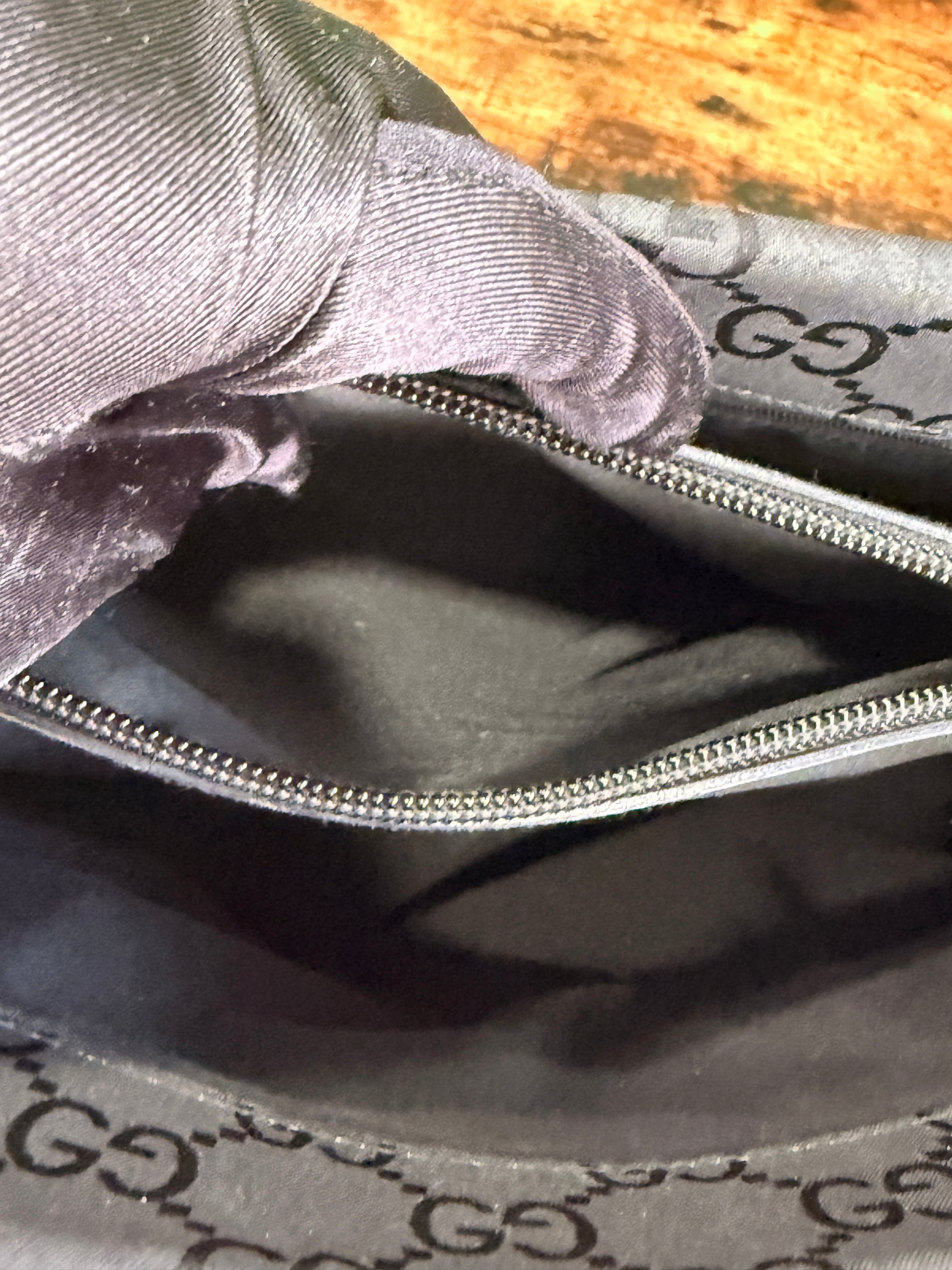 Gucci GG Canvas Bamboo Tote Bag