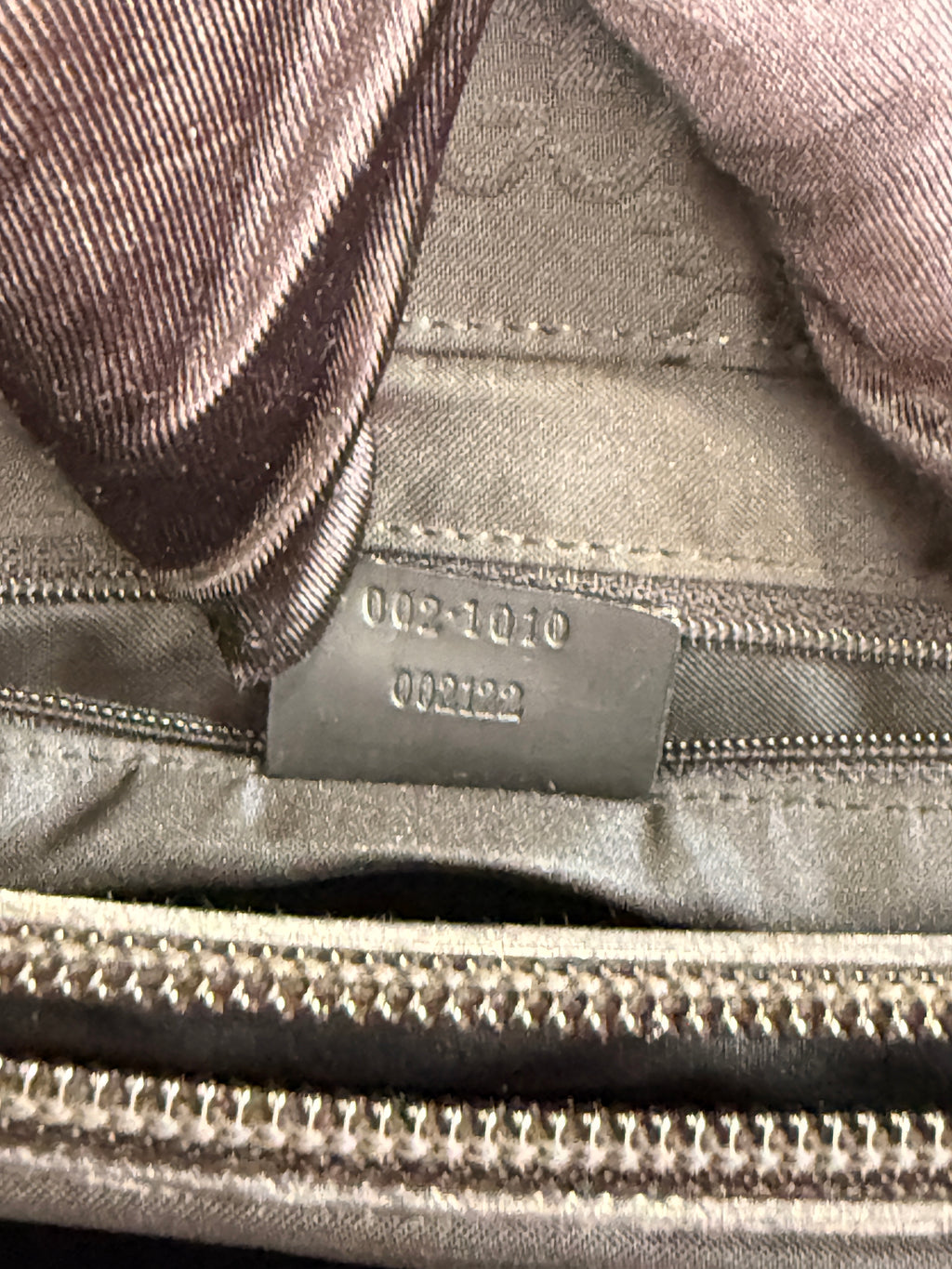 Gucci GG Canvas Bamboo Tote Bag