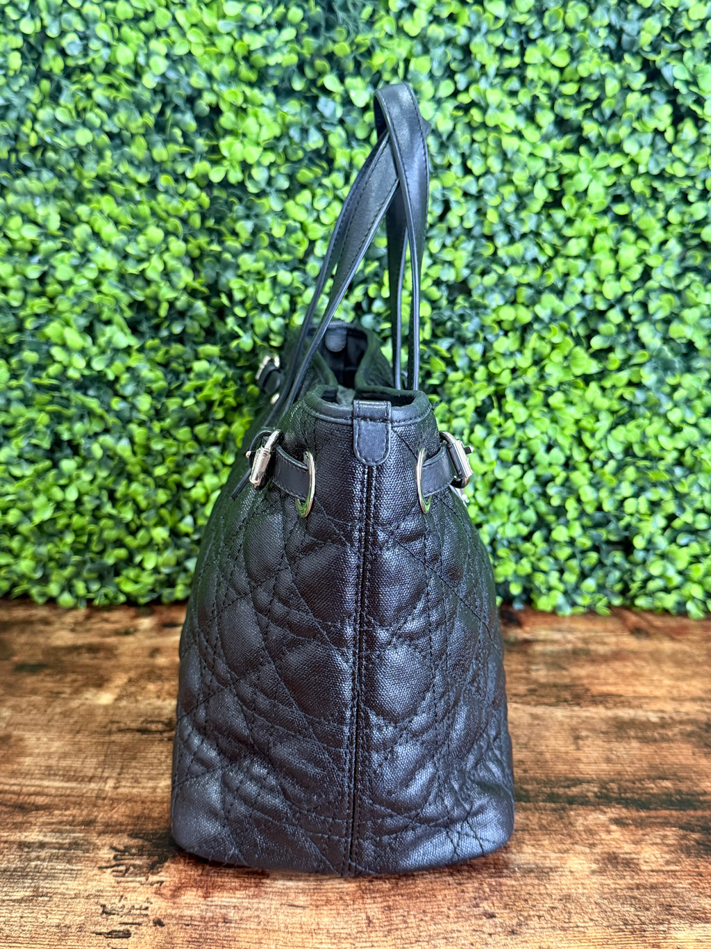 Dior Cannage Small Paranea Tote