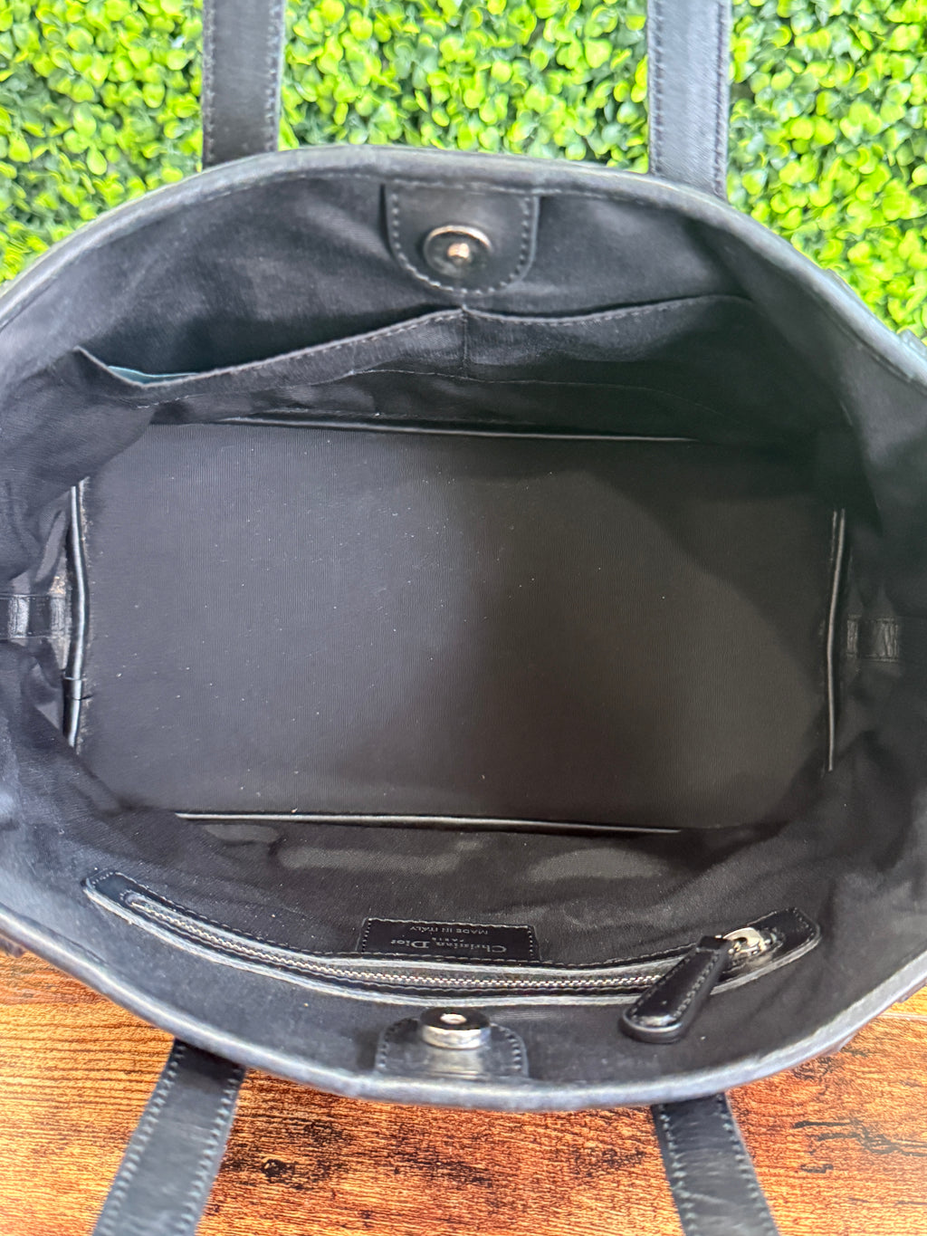Dior Cannage Small Paranea Tote
